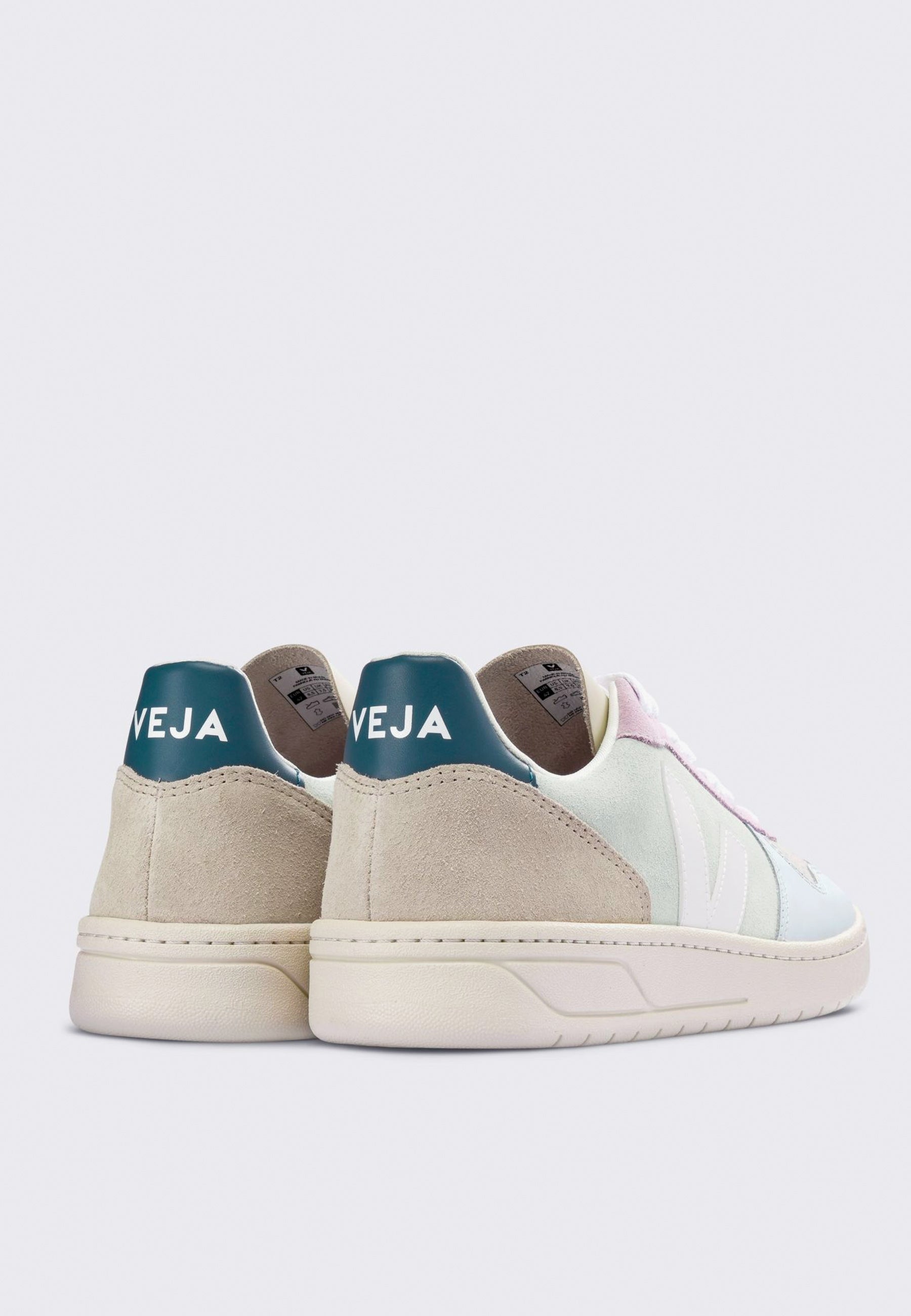 V-10 Suede - Jade/White/Multico