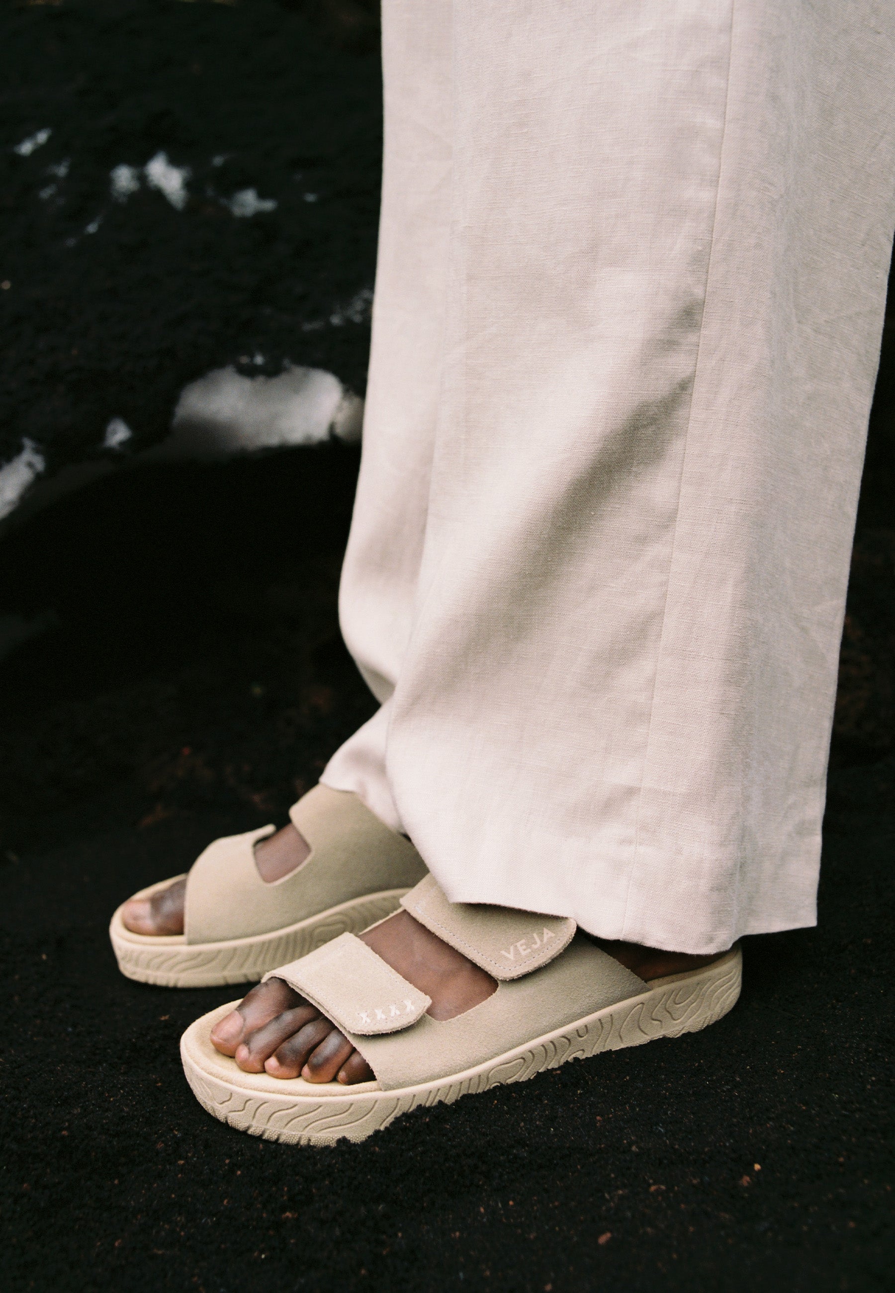 Etna Suede - Taupe/Almond
