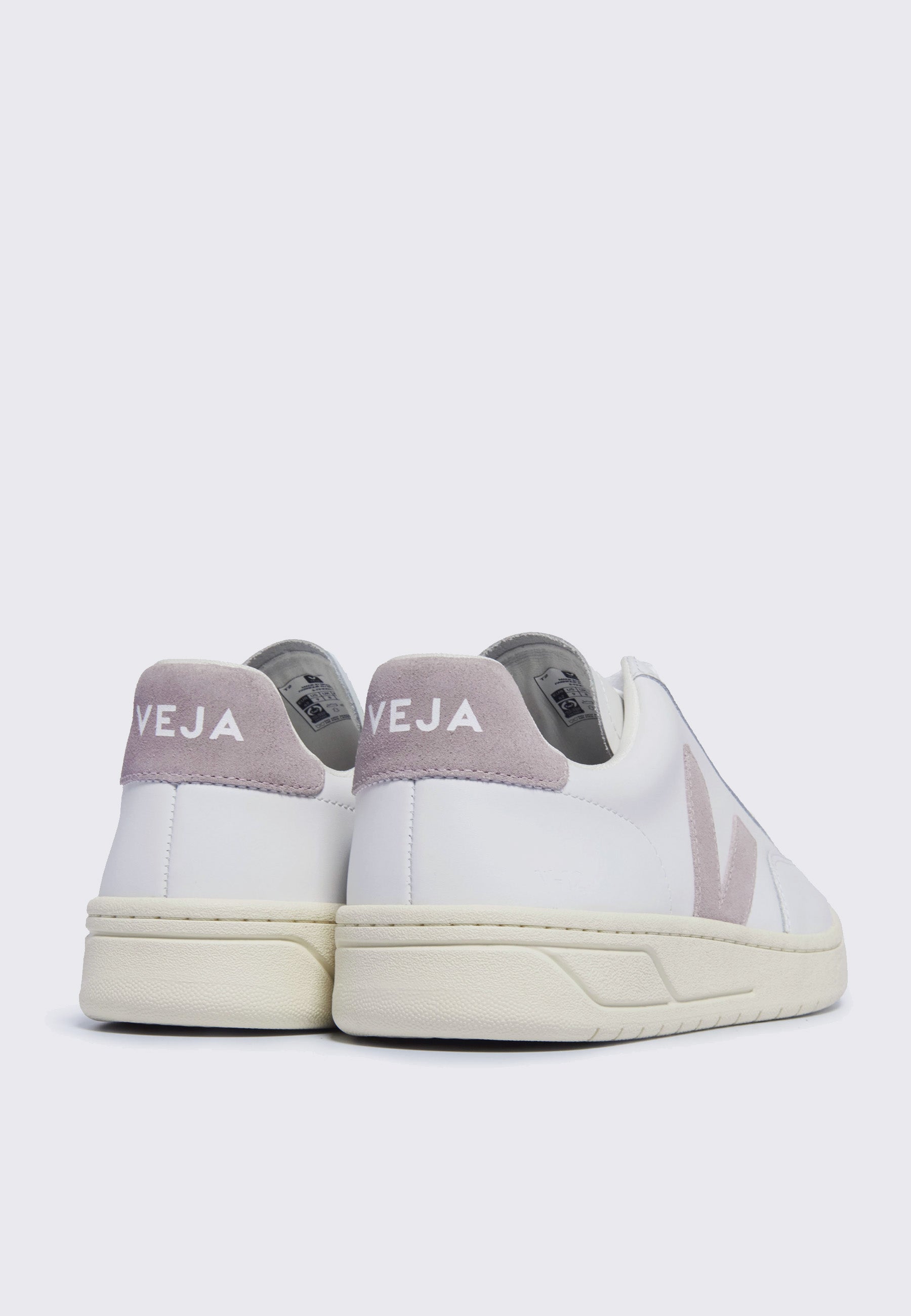 V-12 Leather - Extra White/Babe