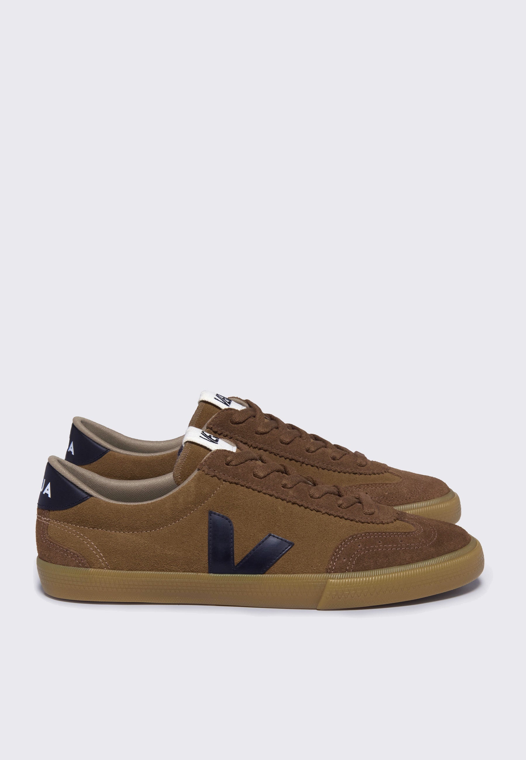 Volley Suede - Camel/Black