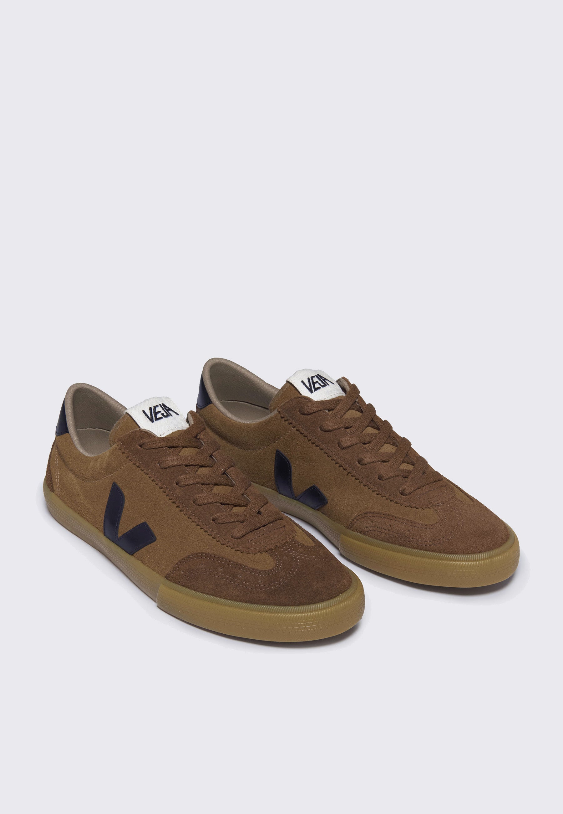 Volley Suede - Camel/Black