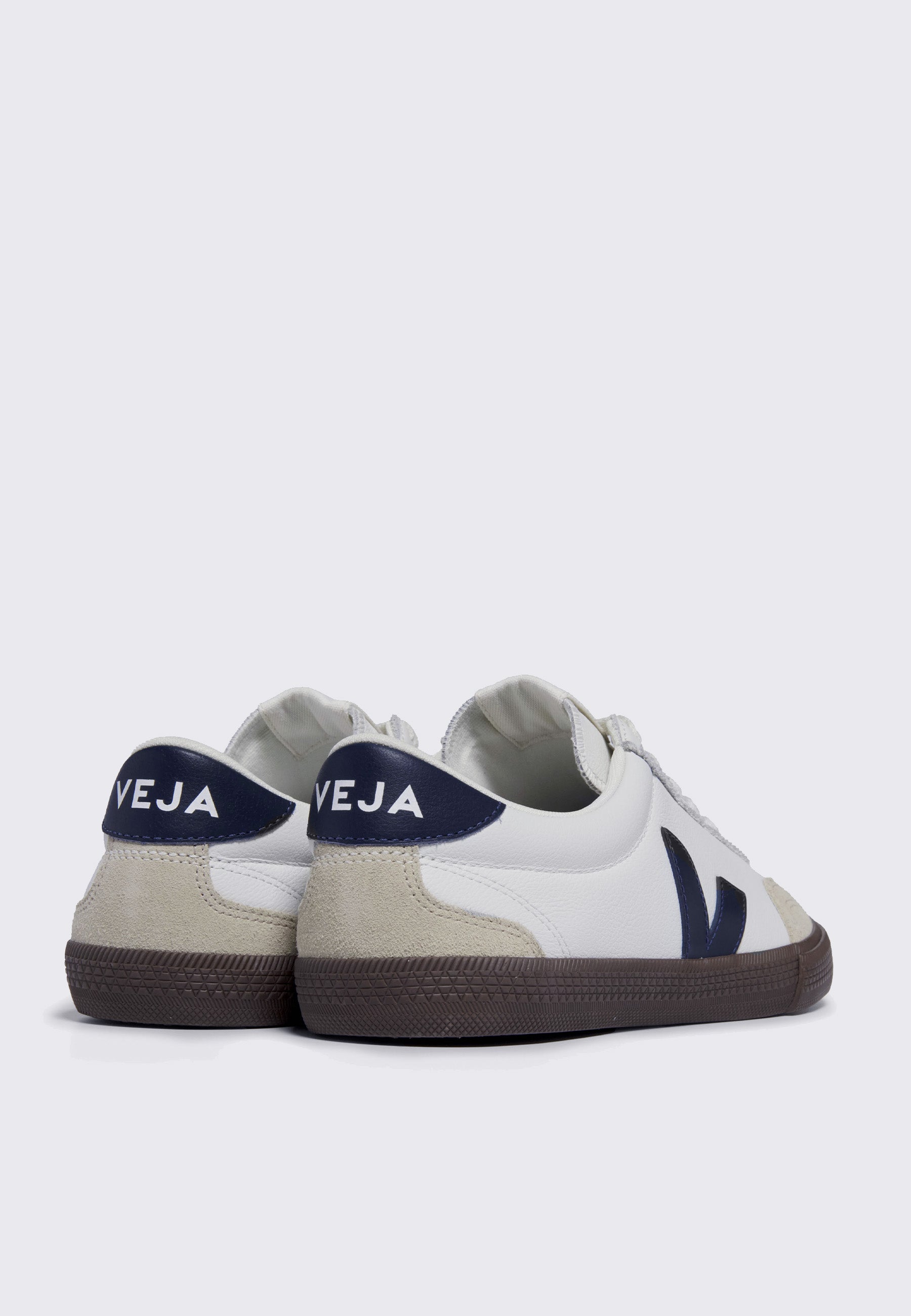 Volley OT Leather - White/Nautico/Bark