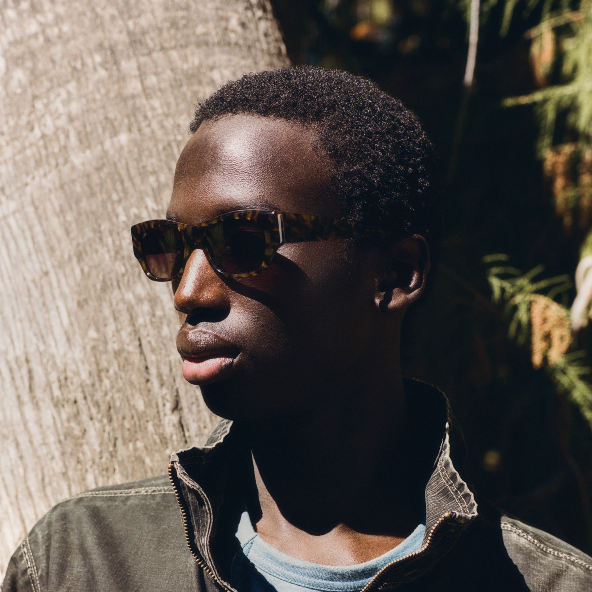 Vega Sunglasses - Tortoise/Purple Gradient