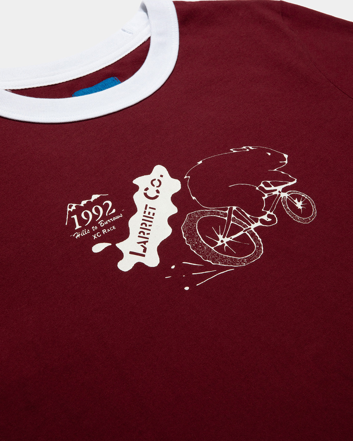 Burrows Tee - Maroon