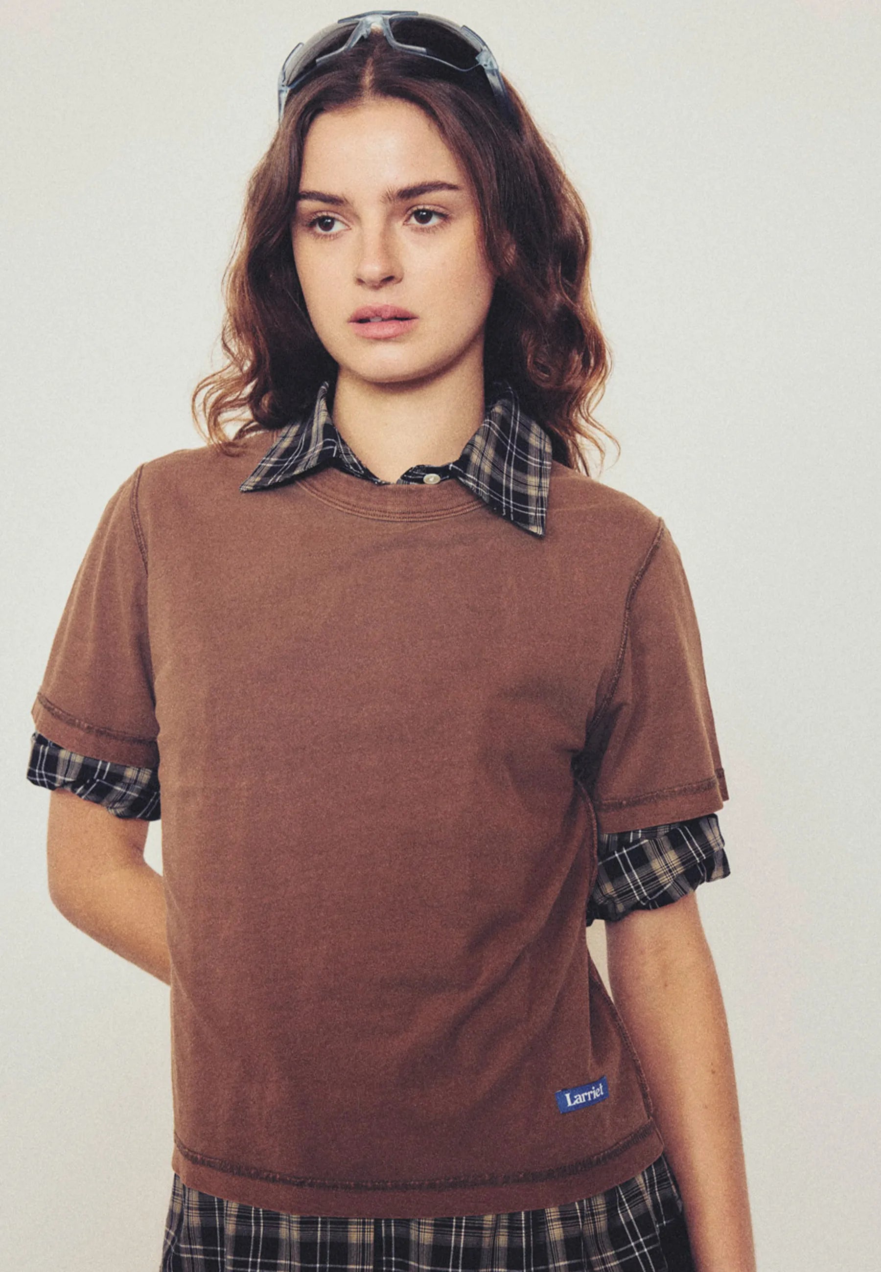 Women's Blind T-Shirt - Brown