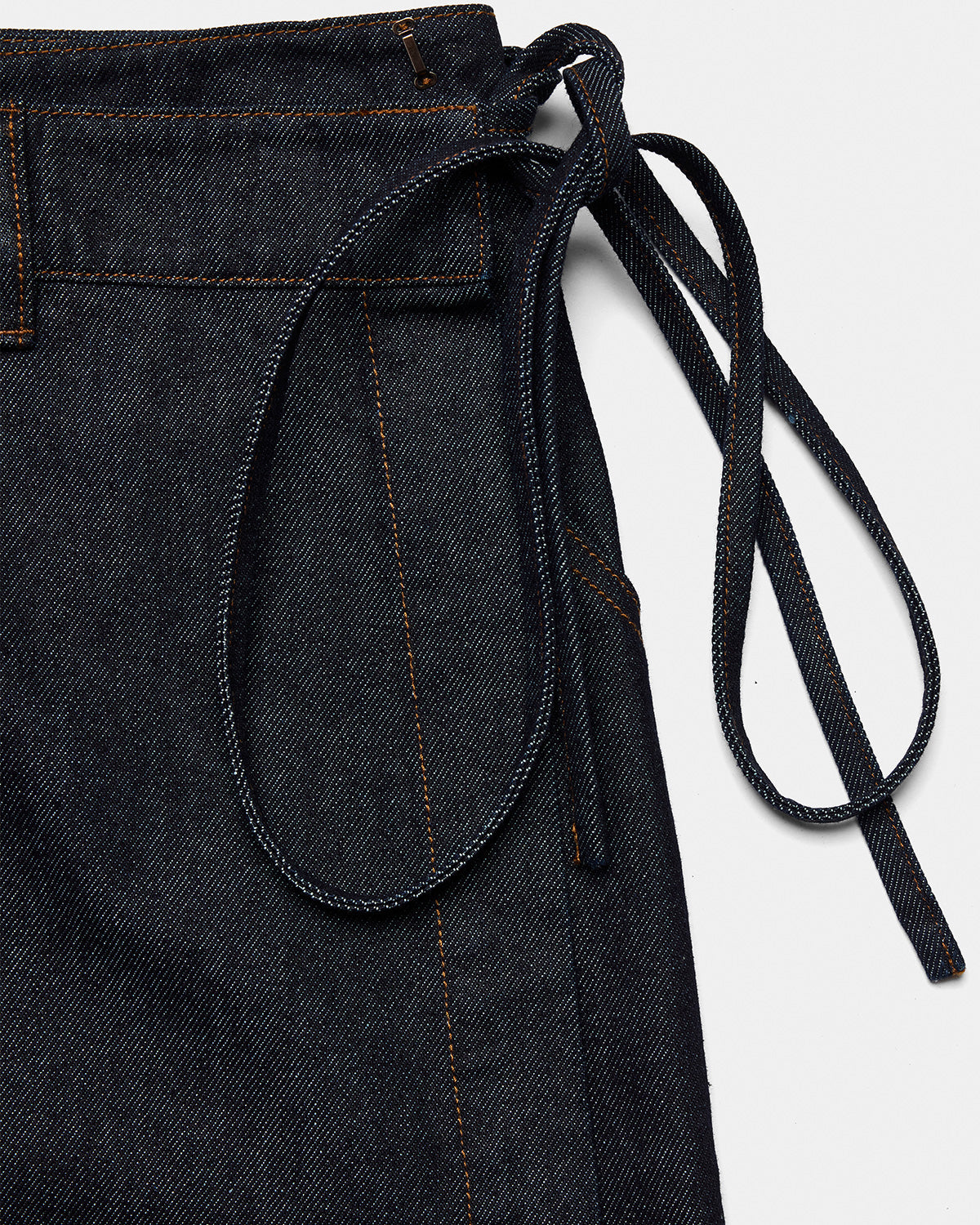 Combat Skirt - Indigo Denim