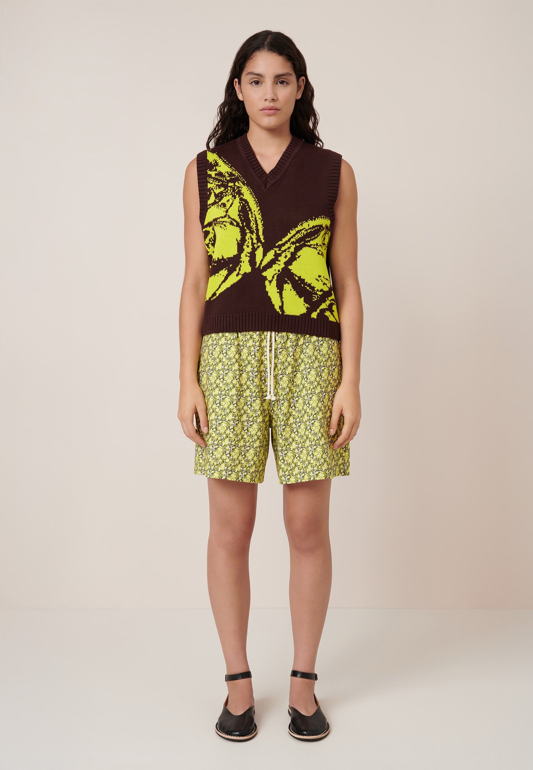 Wingspan Vest - Mahogany