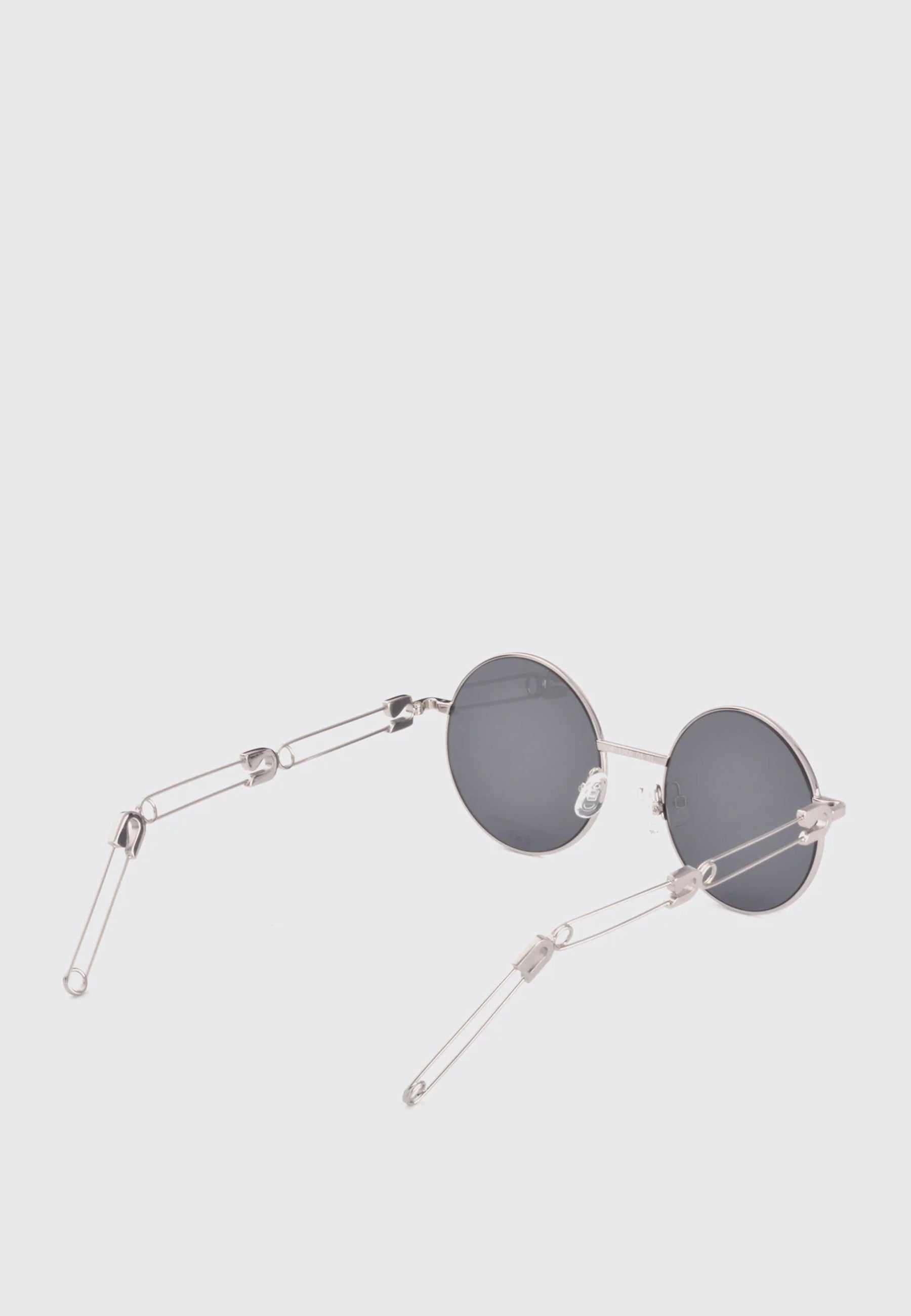 X Midnight Studios Mickey Sunglasses - Shiny Silver/Black