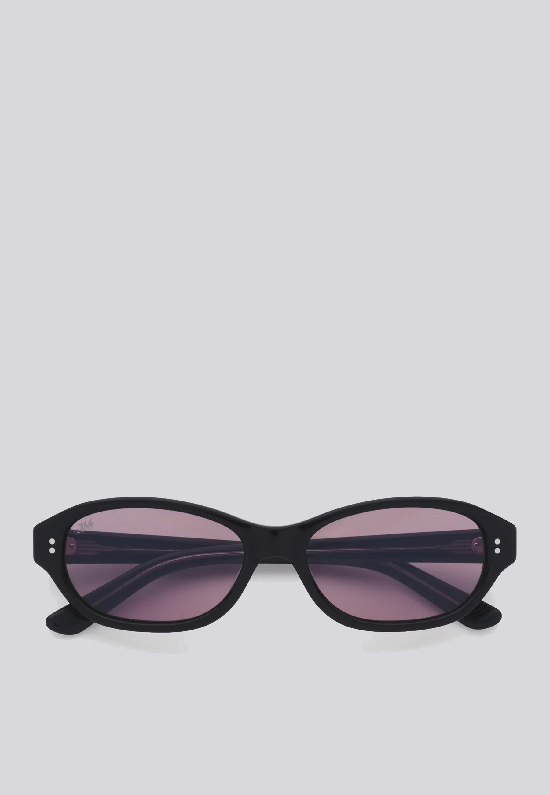 Rey Sunglasses - Black/Dk Mauve