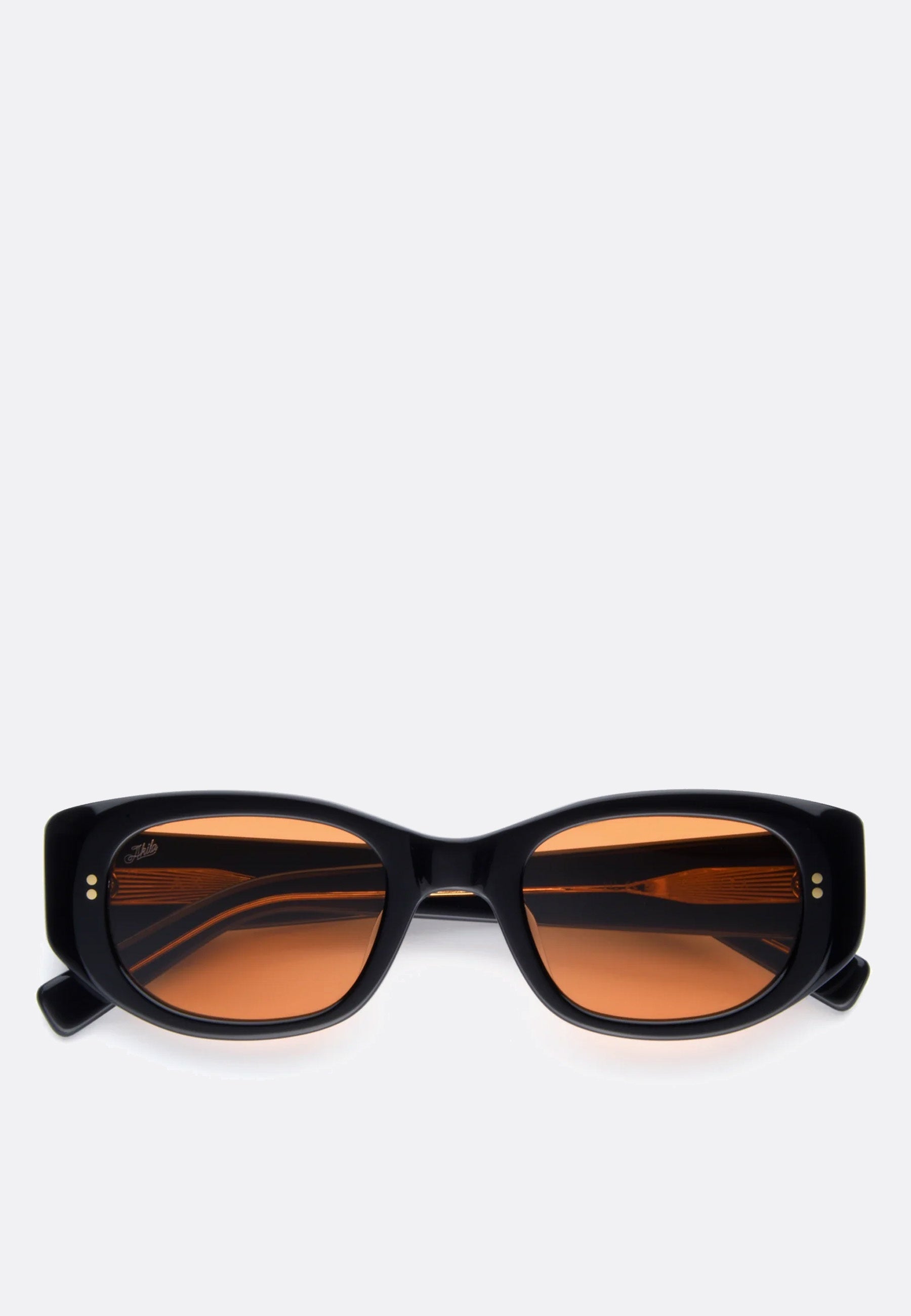 Silvia Sunglasses - Black/Umber