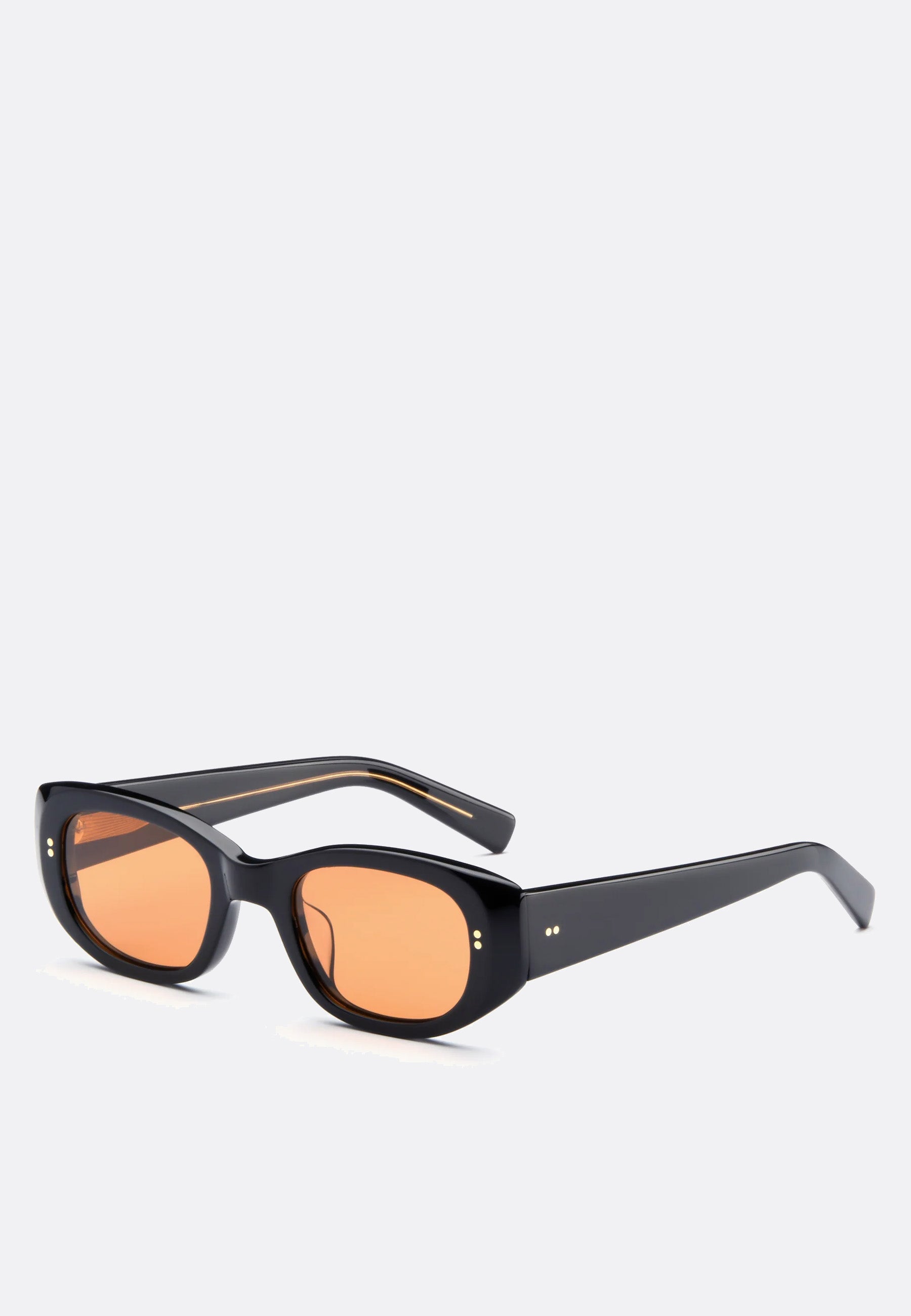Silvia Sunglasses - Black/Umber