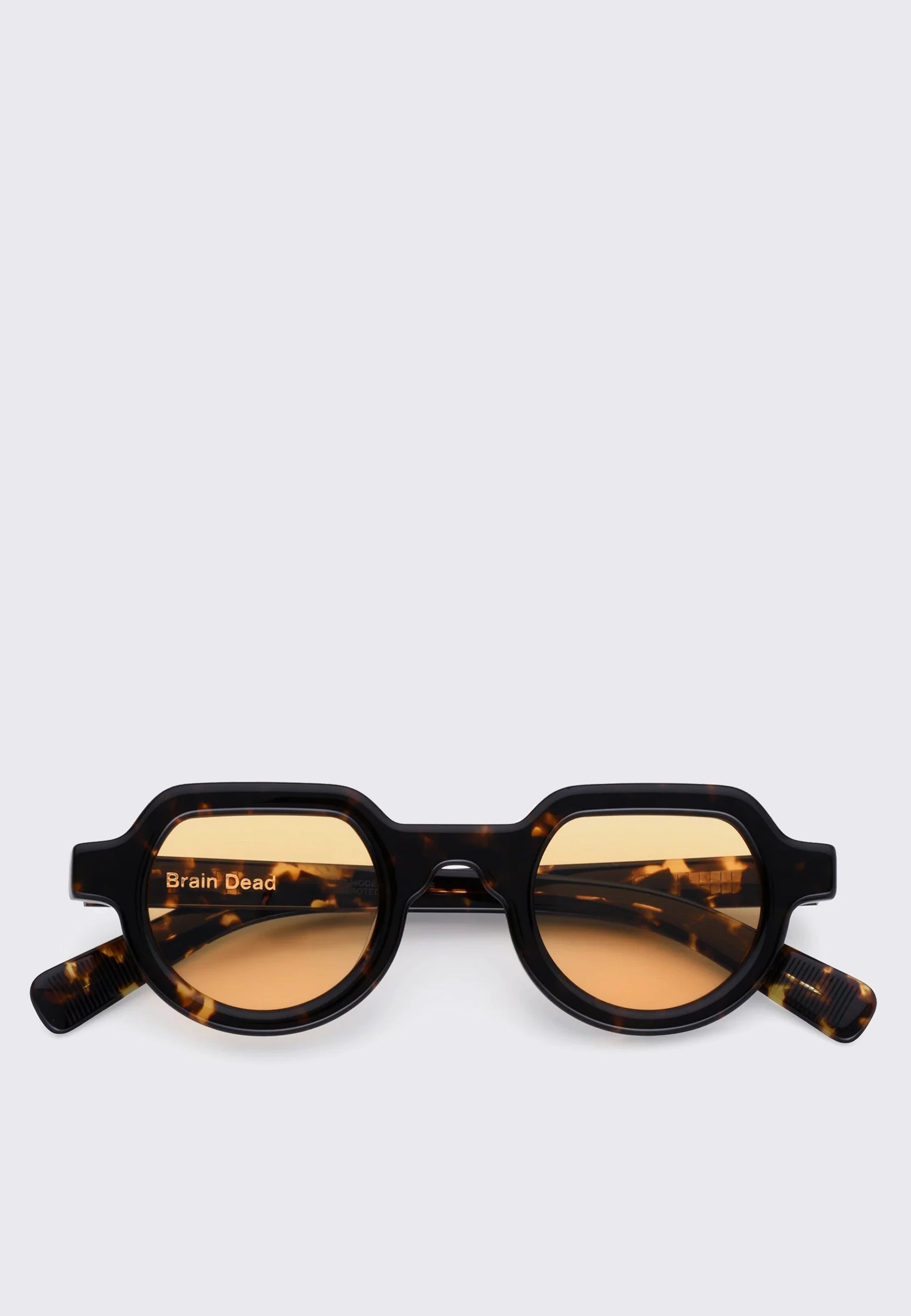 Akila x Brain Dead Tani Sunglasses - Tortoise/Yellow