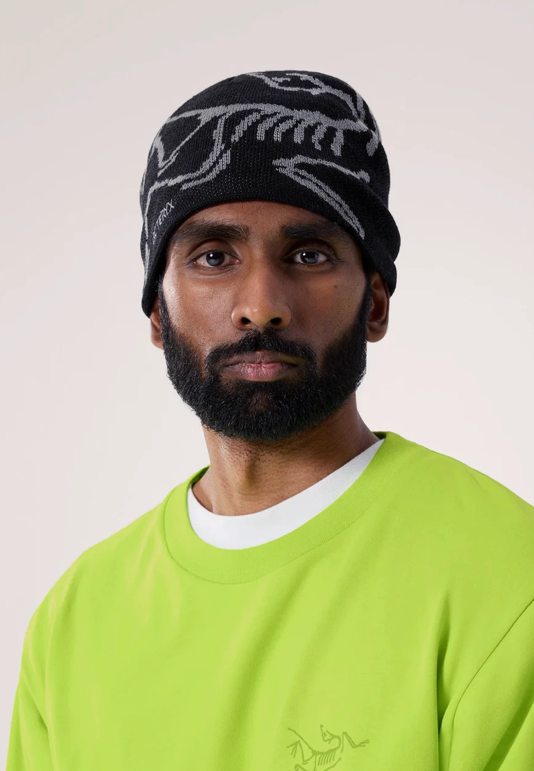 Bird Head Toque - Black/Void