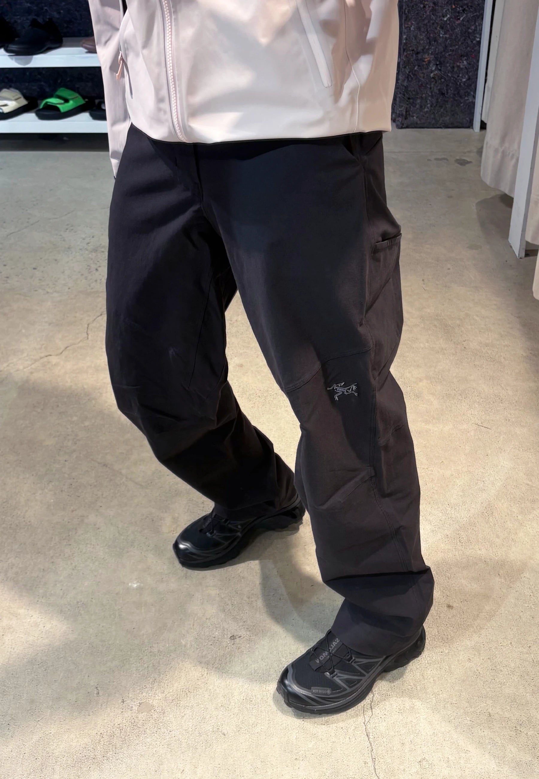 Women's Clarkia Cotton Pant Wide Leg - Black