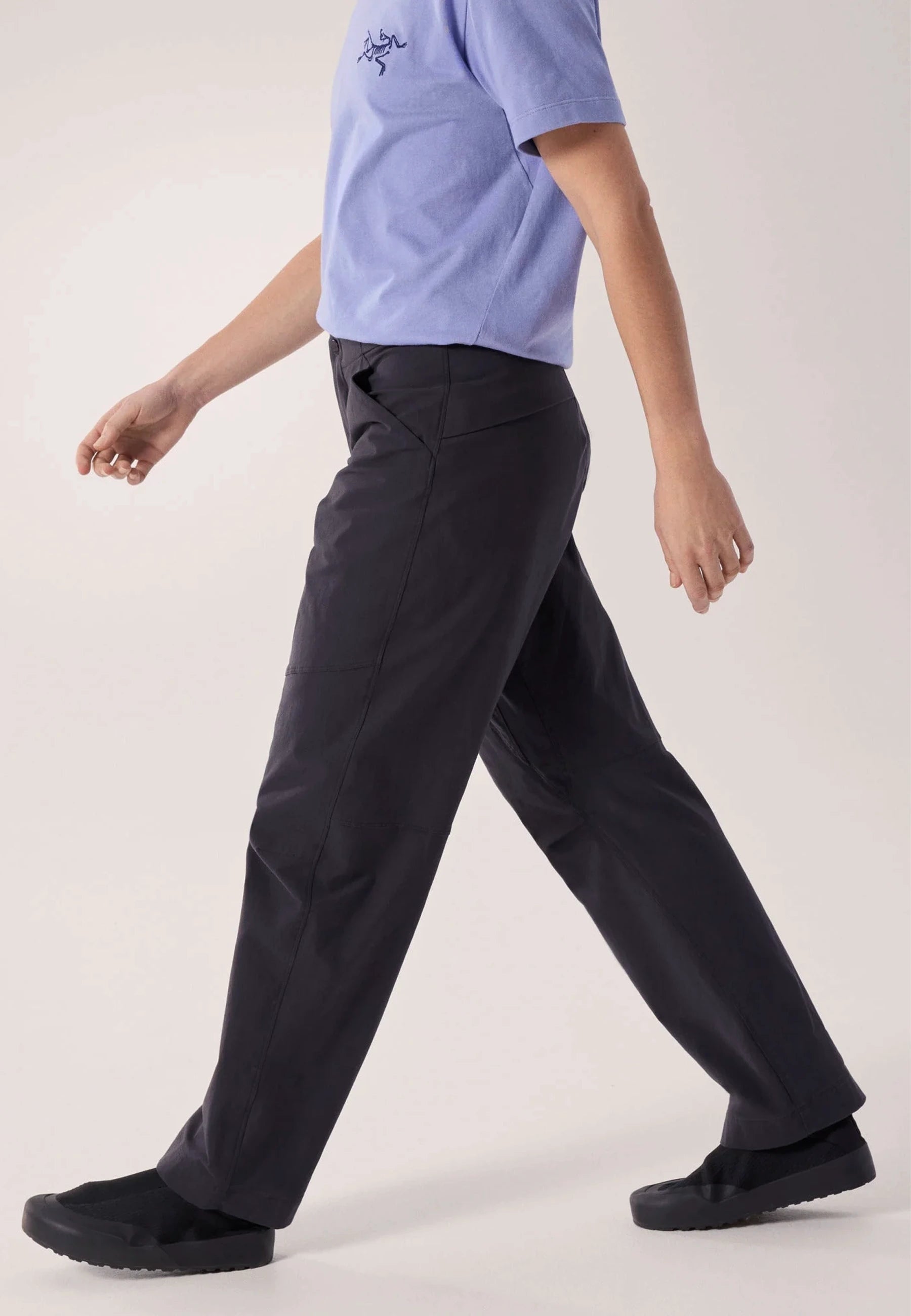 Women's Clarkia Cotton Pant Wide Leg - Black