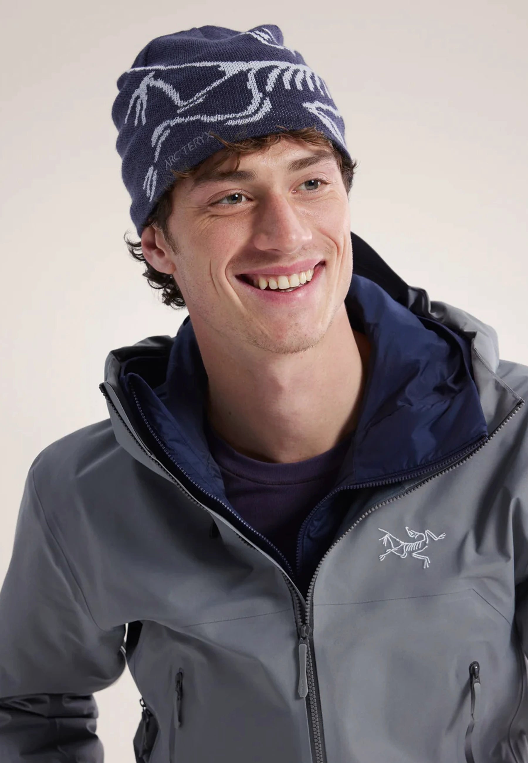 Bird Head Toque - Black Sapphire/Alpine