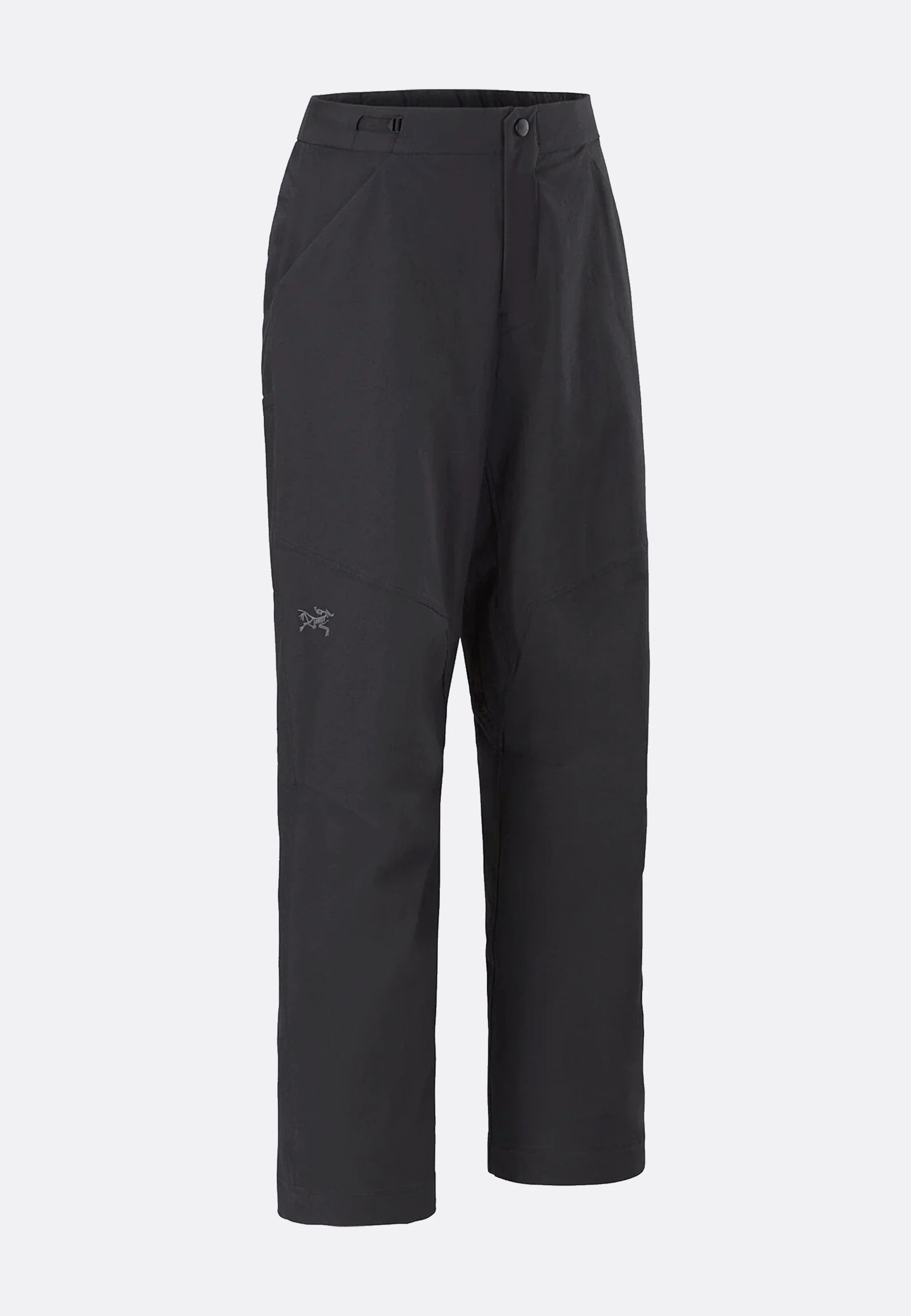 Women's Clarkia Cotton Pant Wide Leg - Black