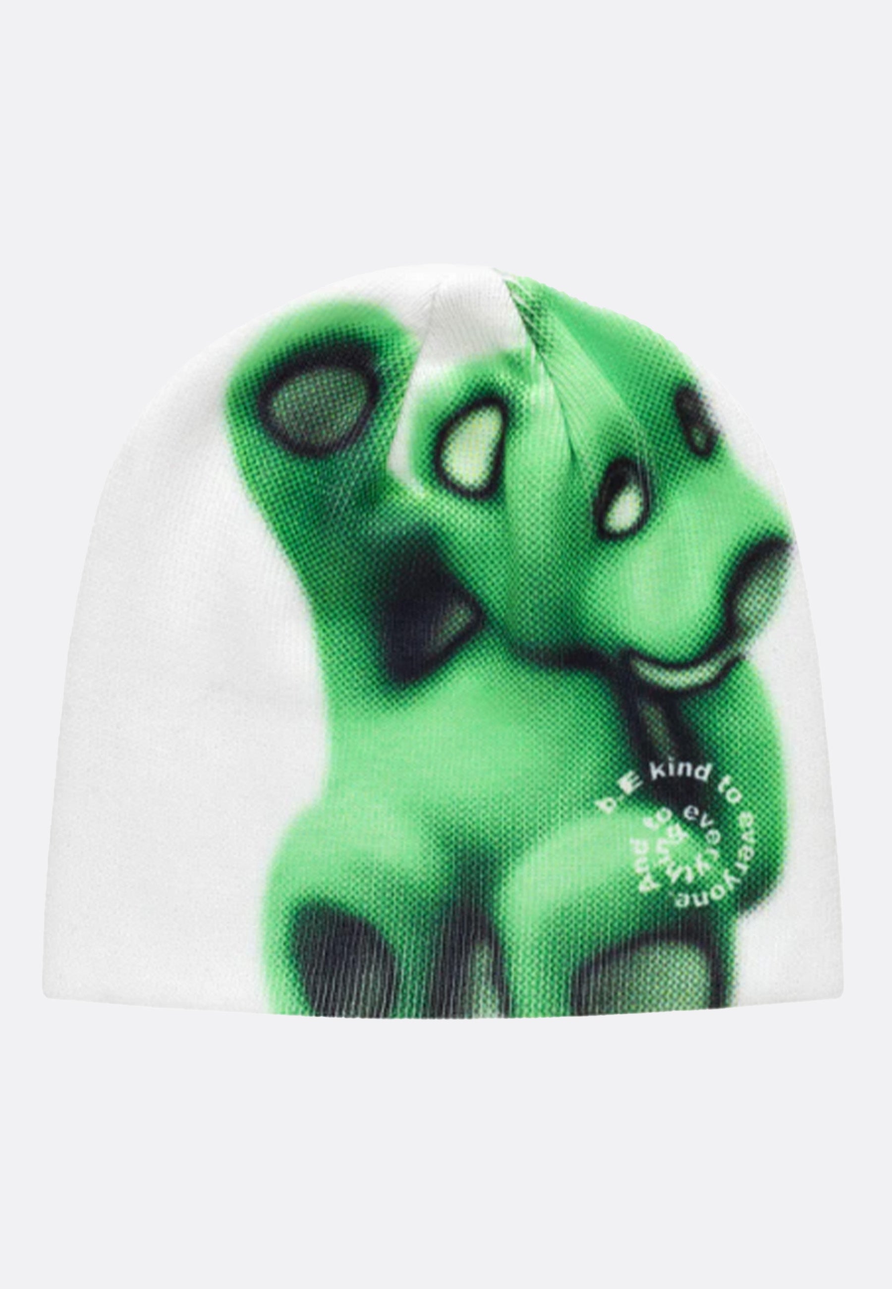 b.Eautiful x kiiro Data Beanie - White