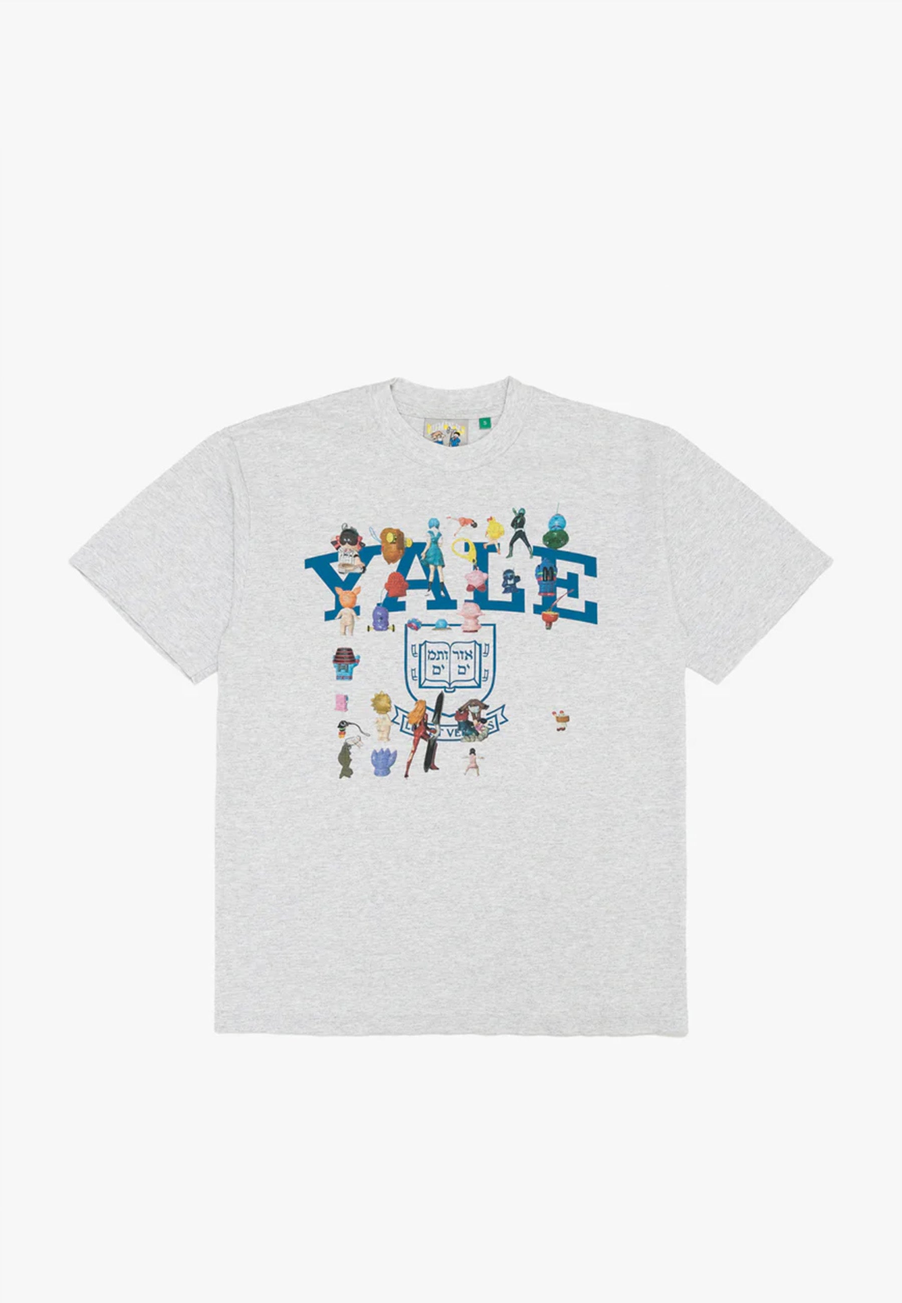 B.E x Yumin Ha Yeru T-shirt - Heather Grey