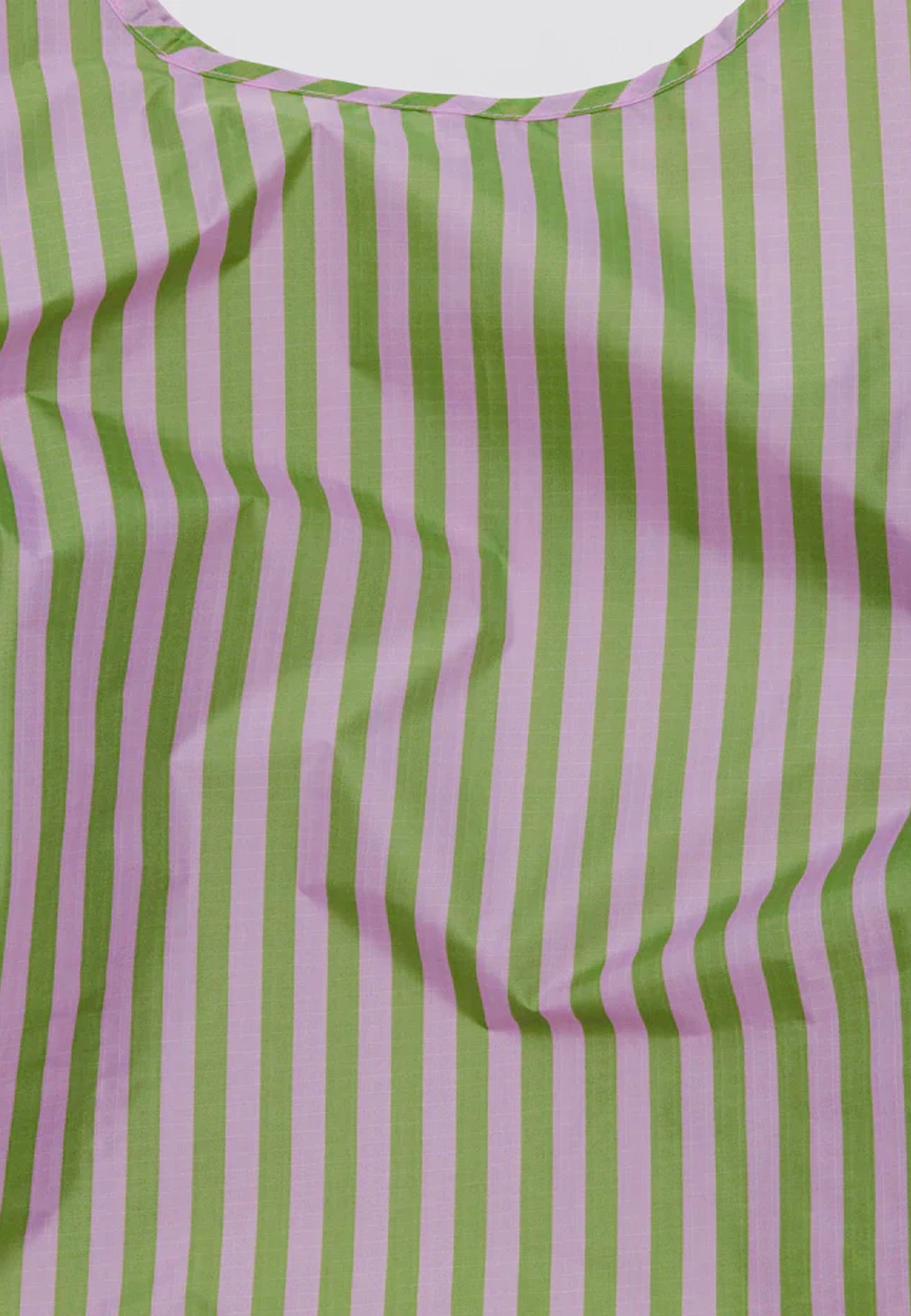 Standard Baggu - Avocado Candy Stripe