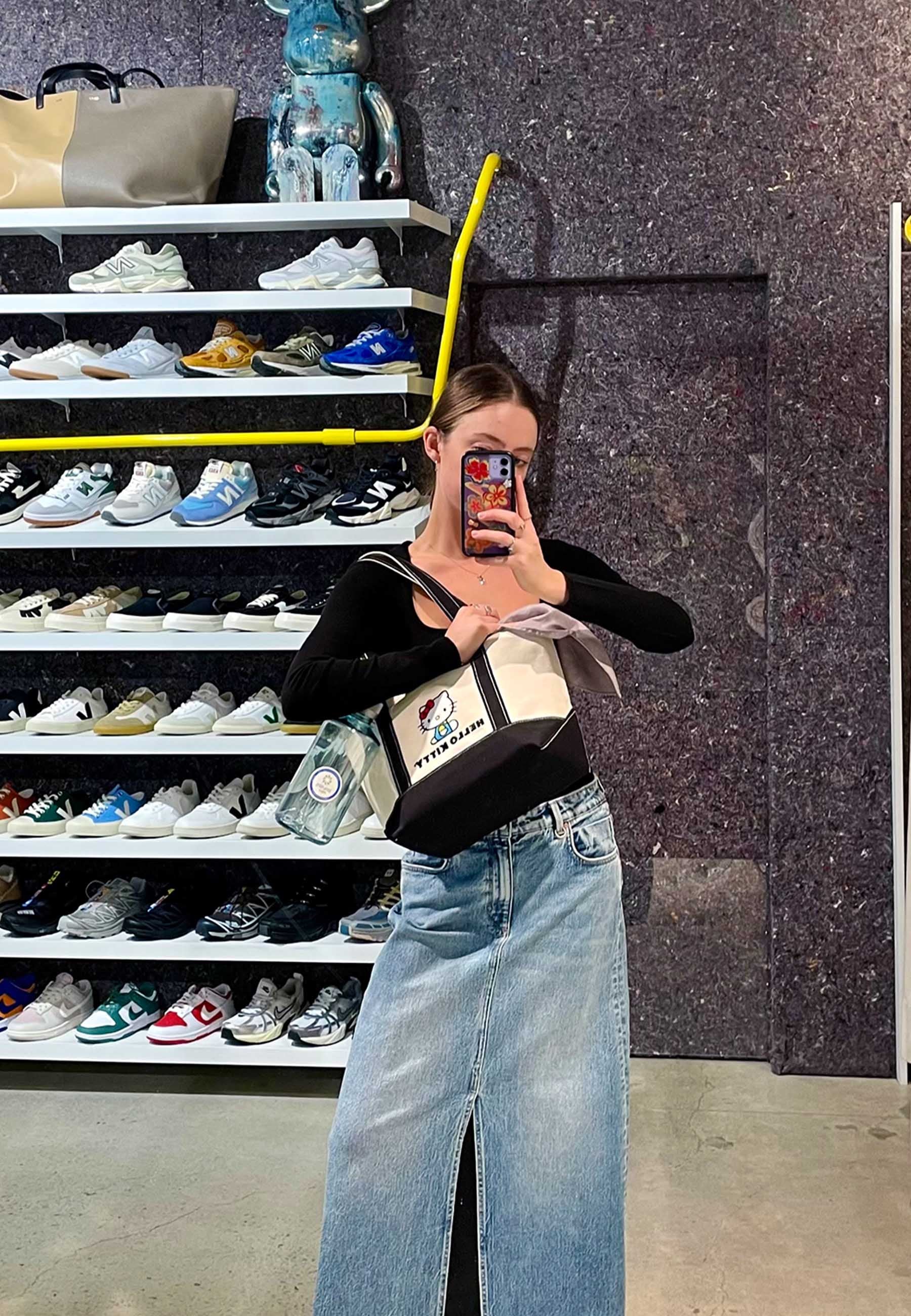 Small Heavyweight Canvas Tote - Hello Kitty