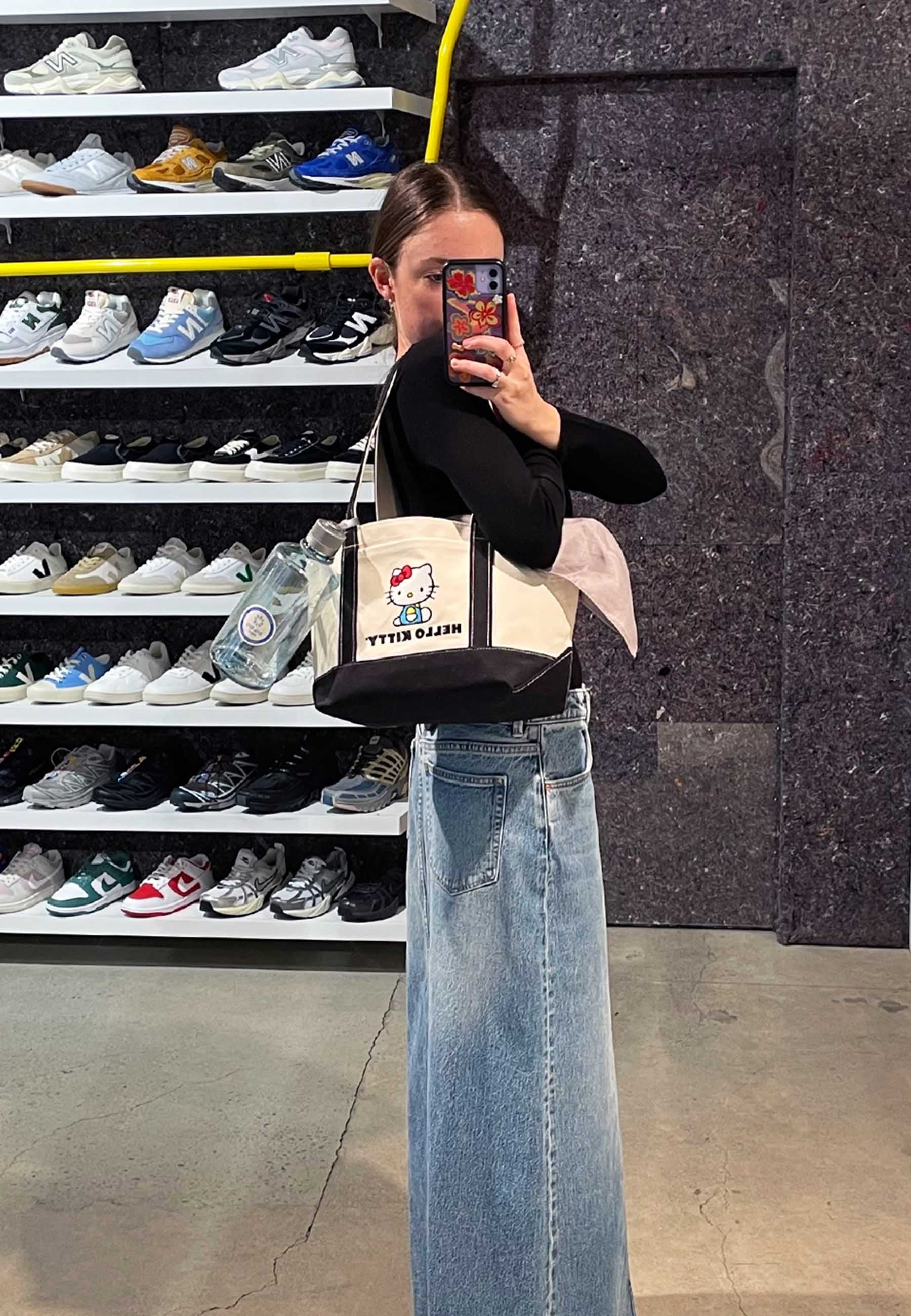 Small Heavyweight Canvas Tote - Hello Kitty