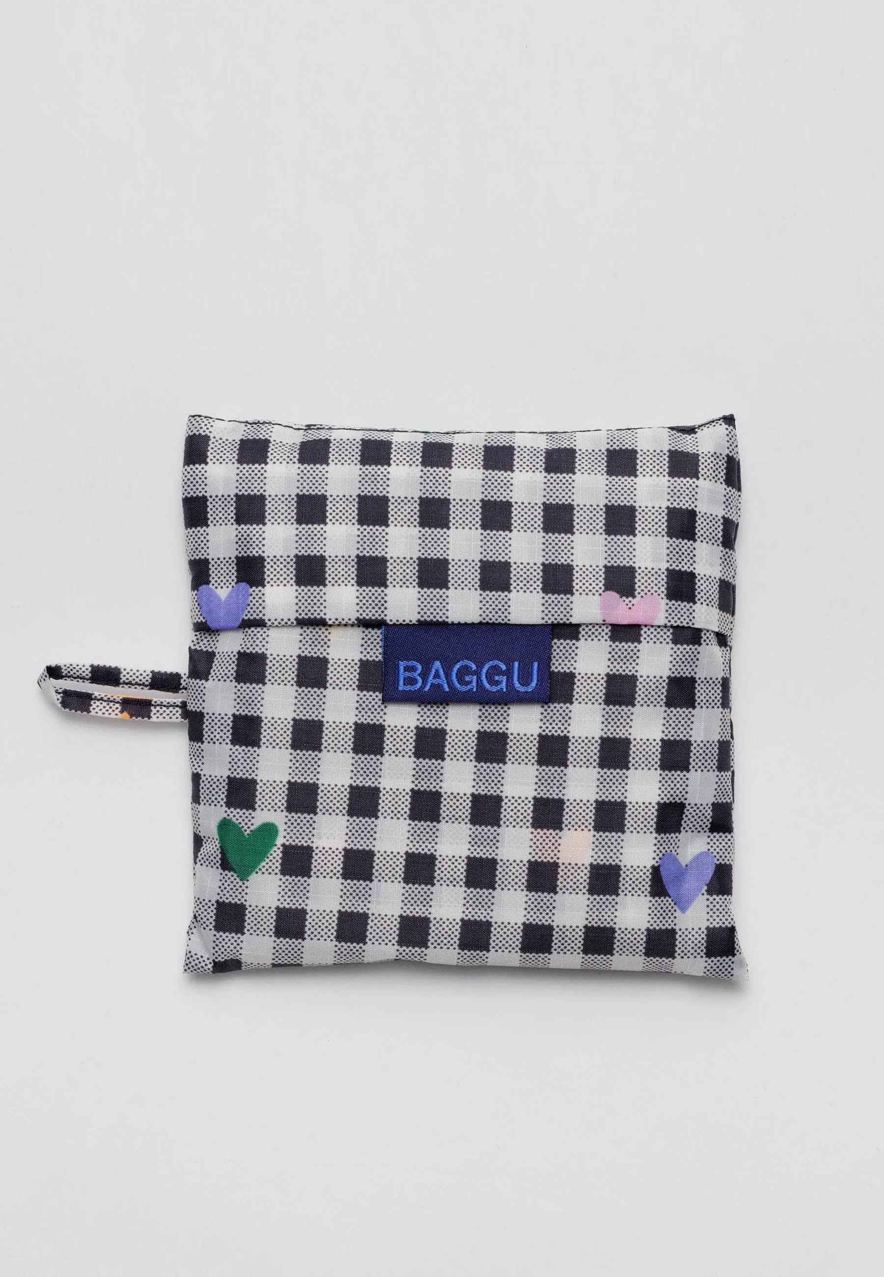 Standard Baggu - Gingham Hearts