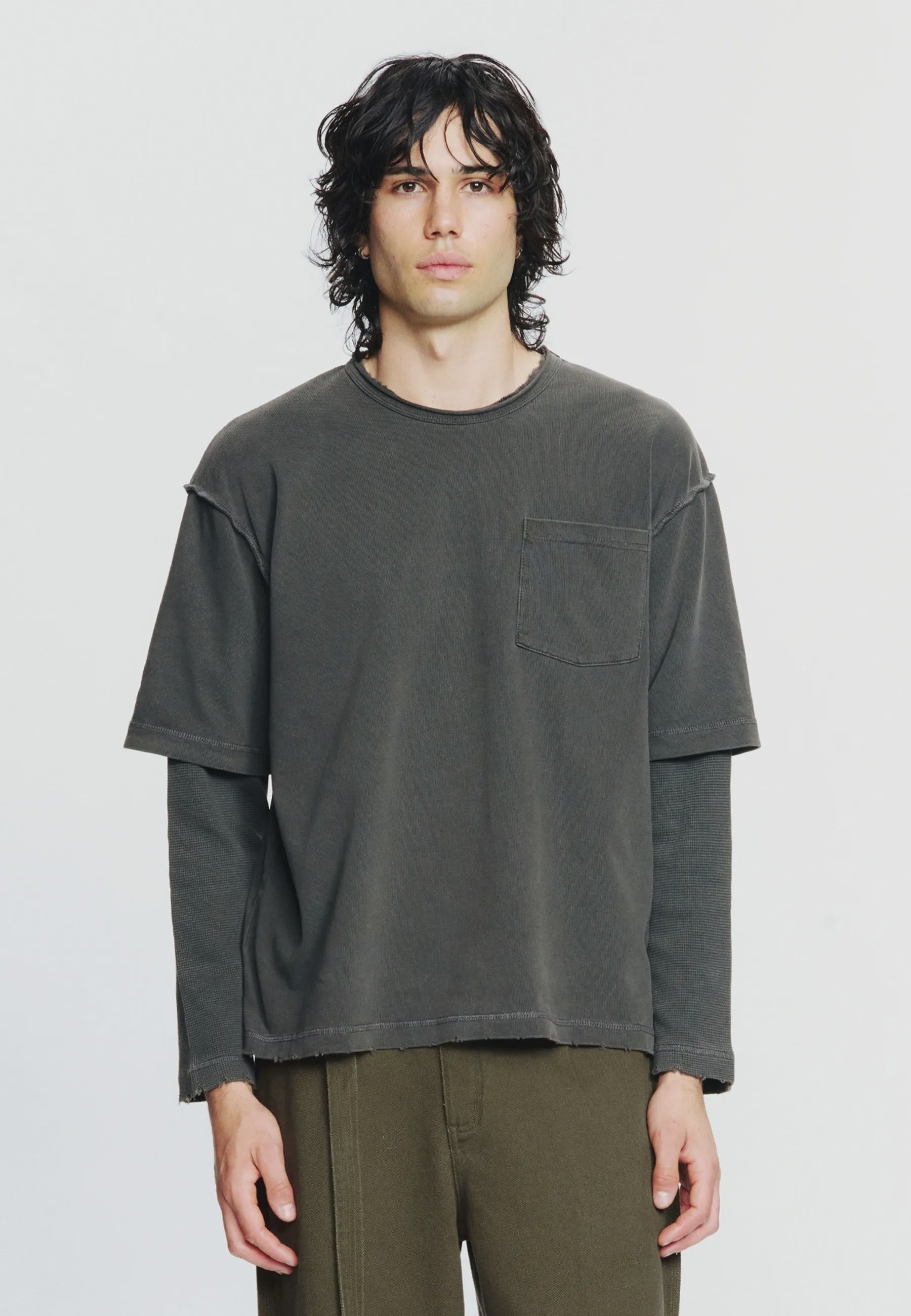 Dream Layer LS Shirt - Charcoal