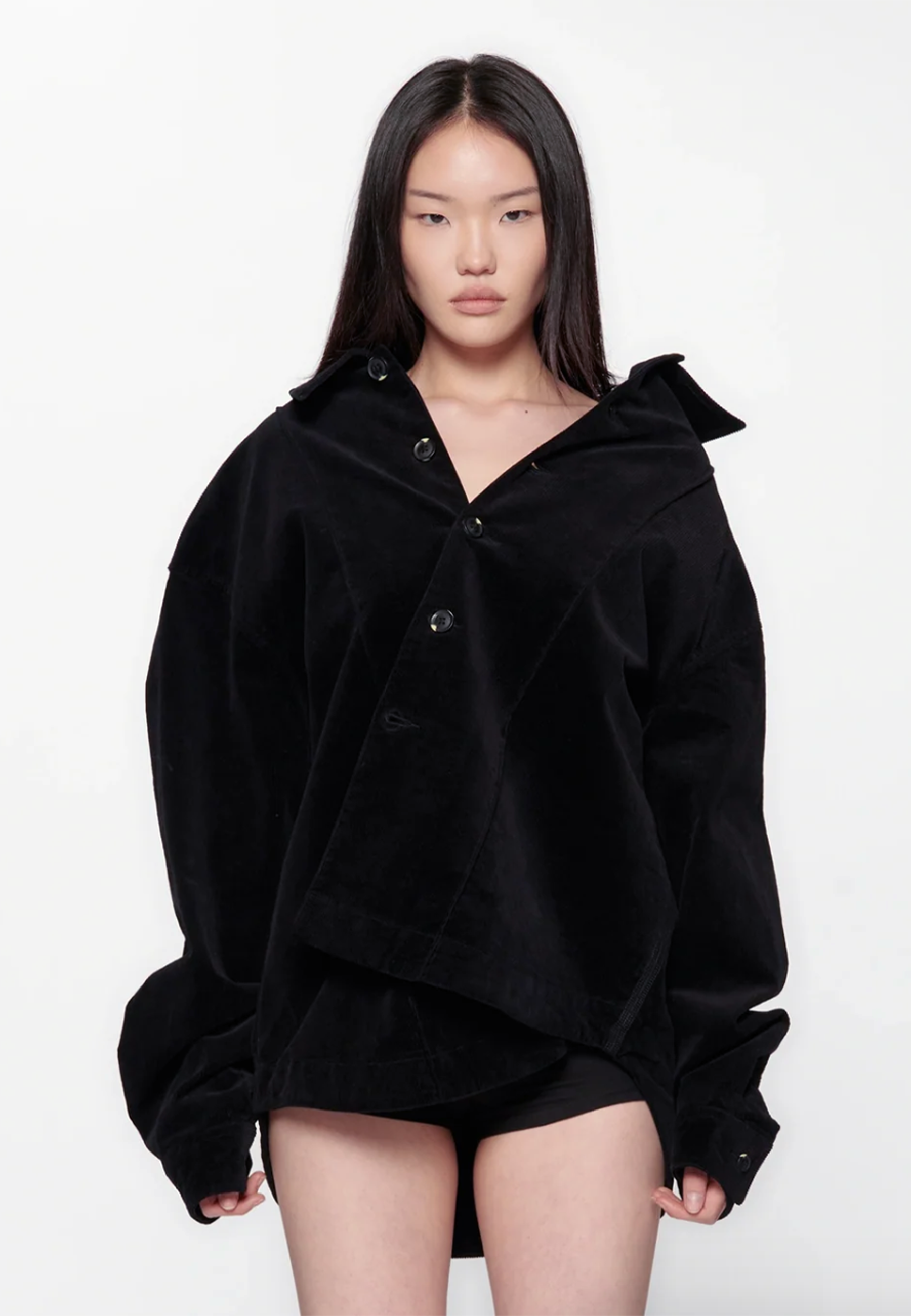 Float Overshirt - Vintage Black