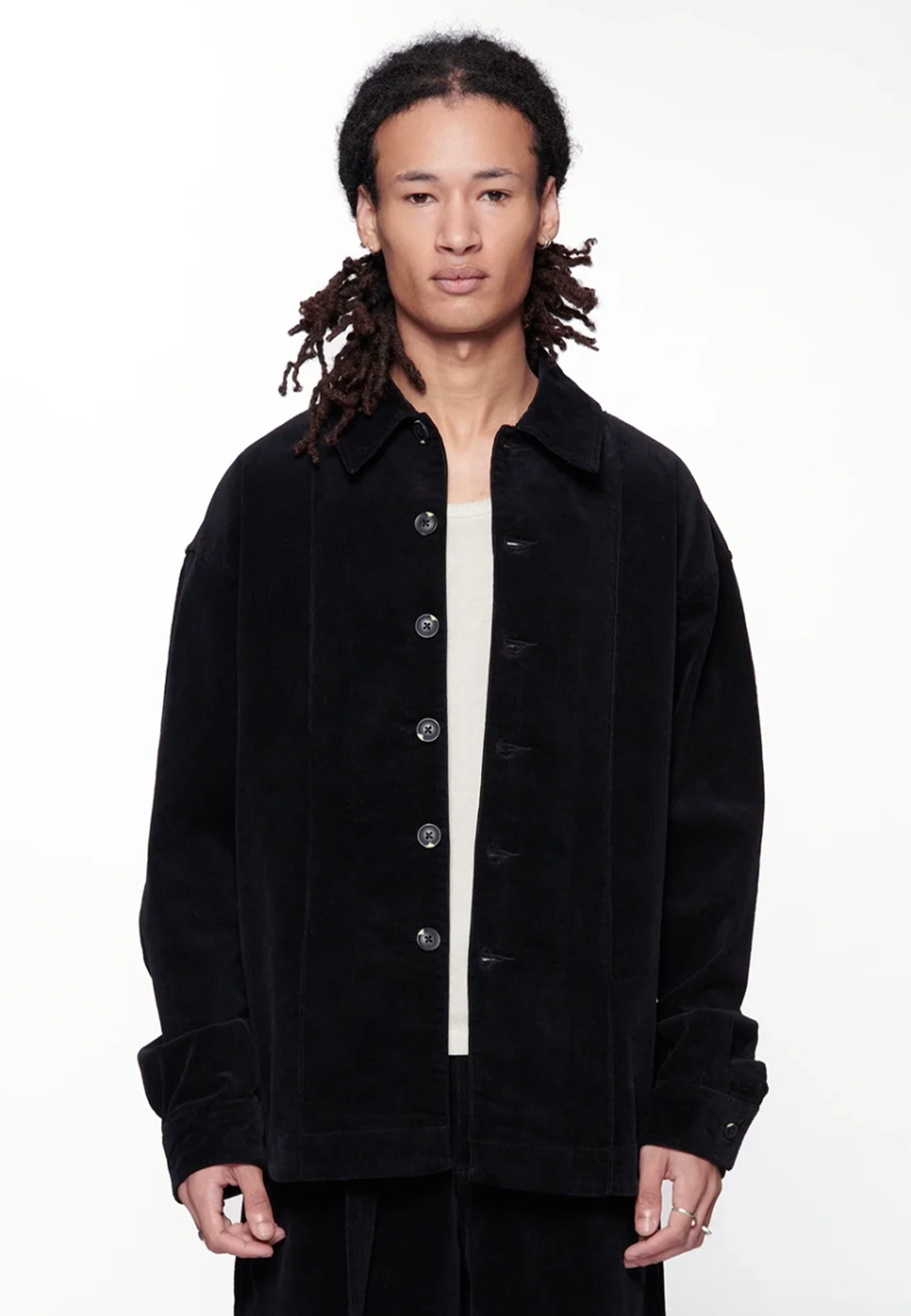 Float Overshirt - Vintage Black