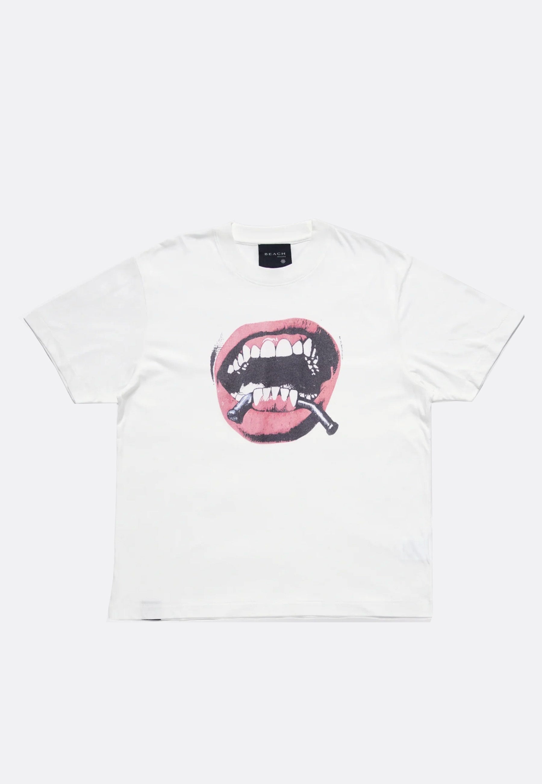 Mouth T-Shirt - Crisp White