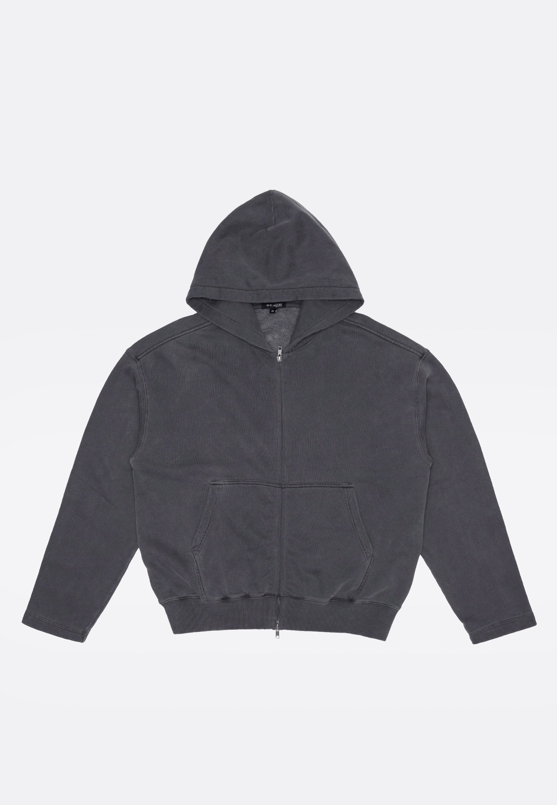 Tour Zip Hoodie - Charcoal