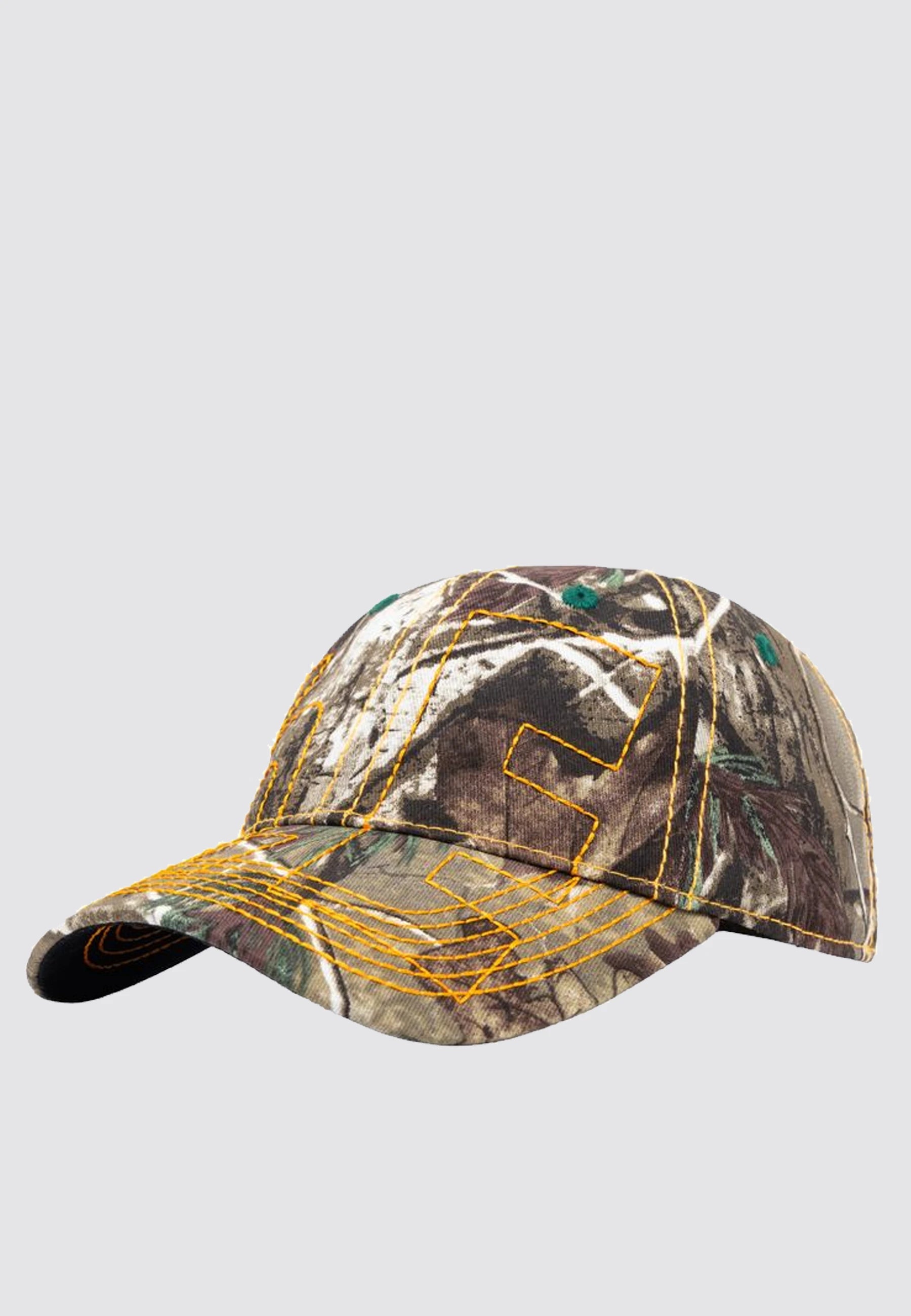 Vapor 6 Panel - Brown Real Camo/Orange