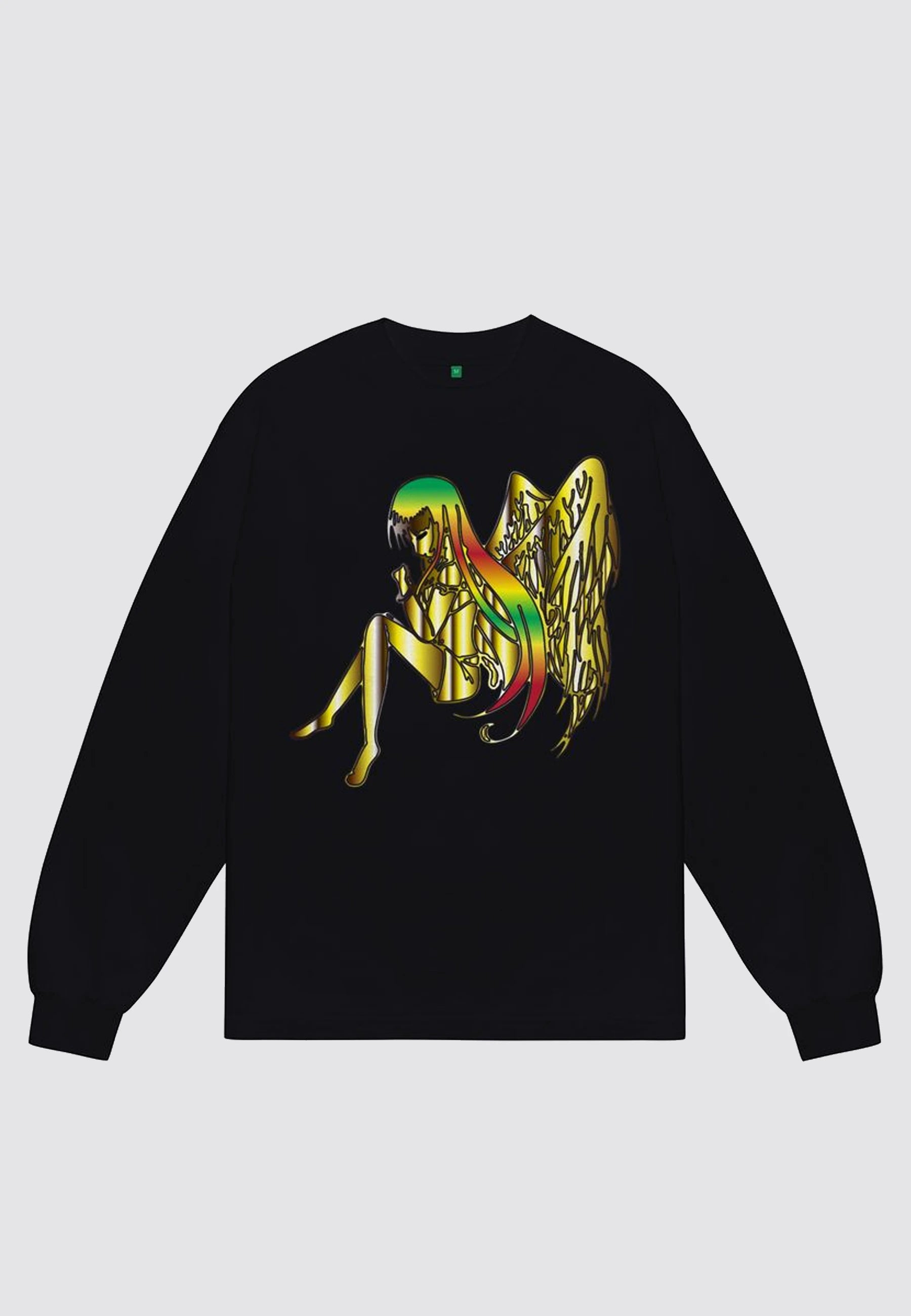 b.Eautiful x Sara Yukiko Mon b.e Angel LS Shirt - Black