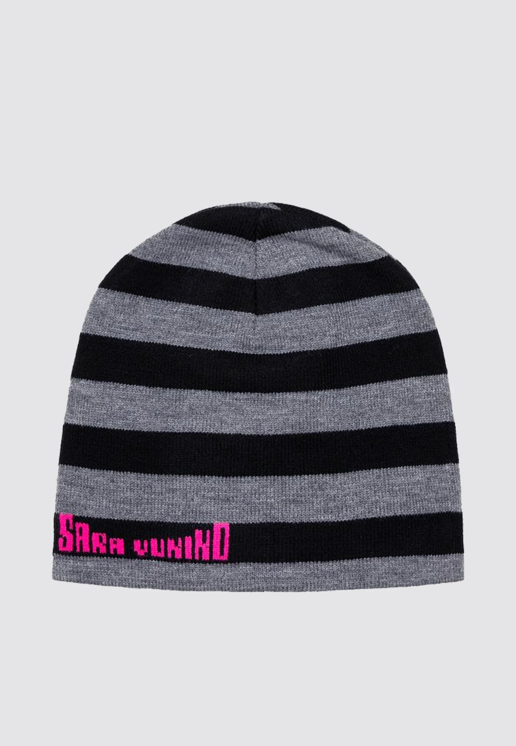 b.Eautiful x Sara Yukiko Mon b.e Bad Beanie - Grey/Black