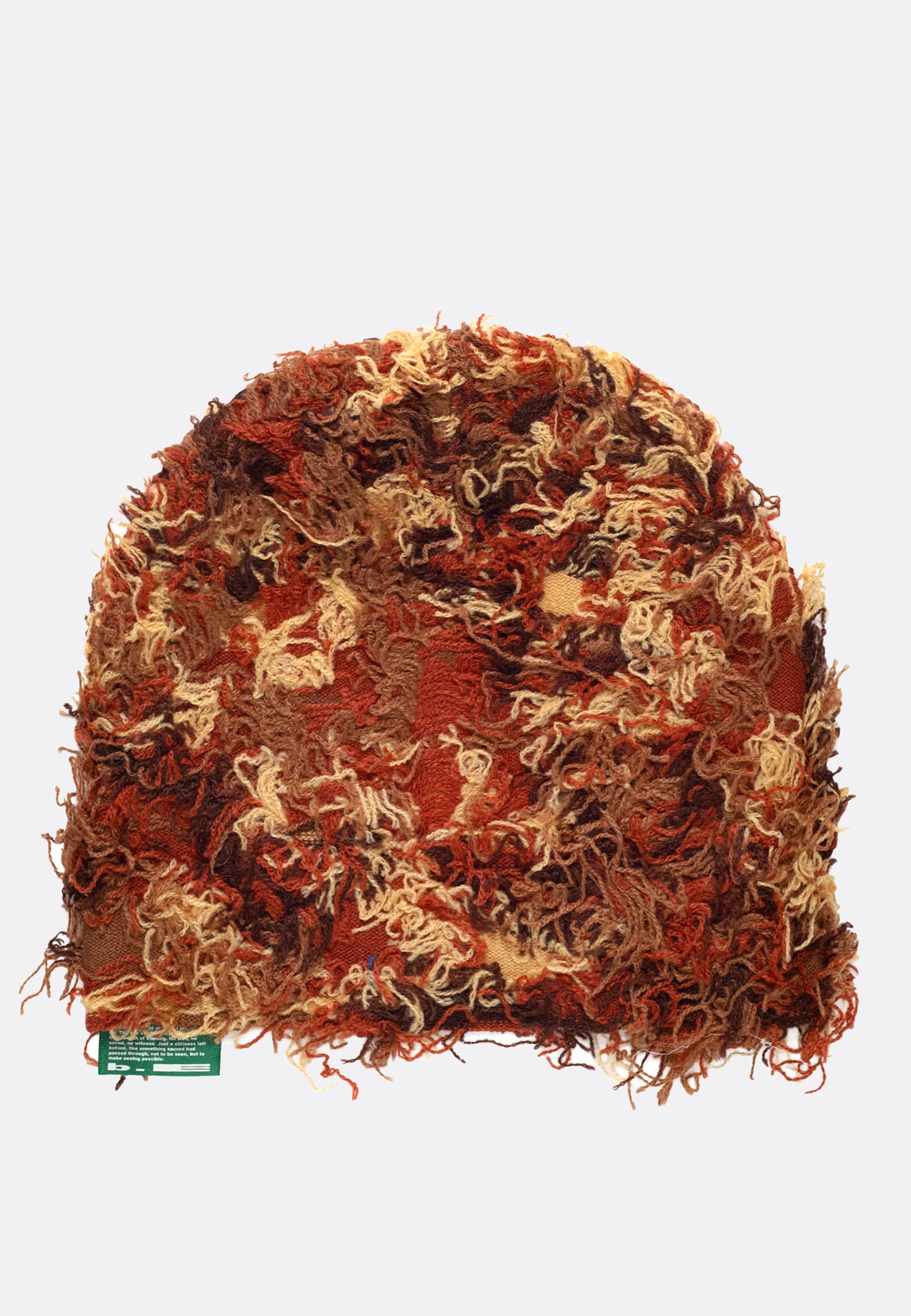 b.E Camo Beanie - Sand/Brown