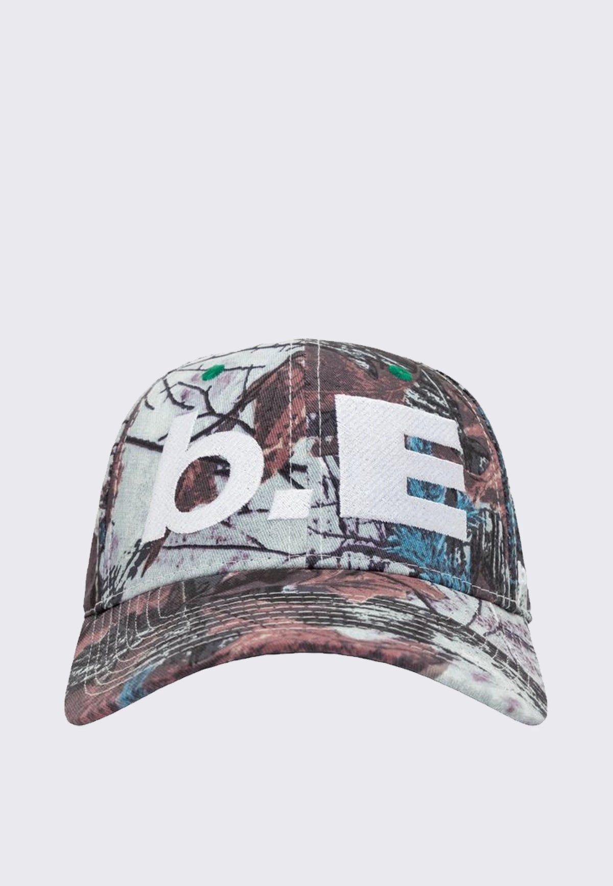 b.E Hat - Stone Blue Real Camo/White