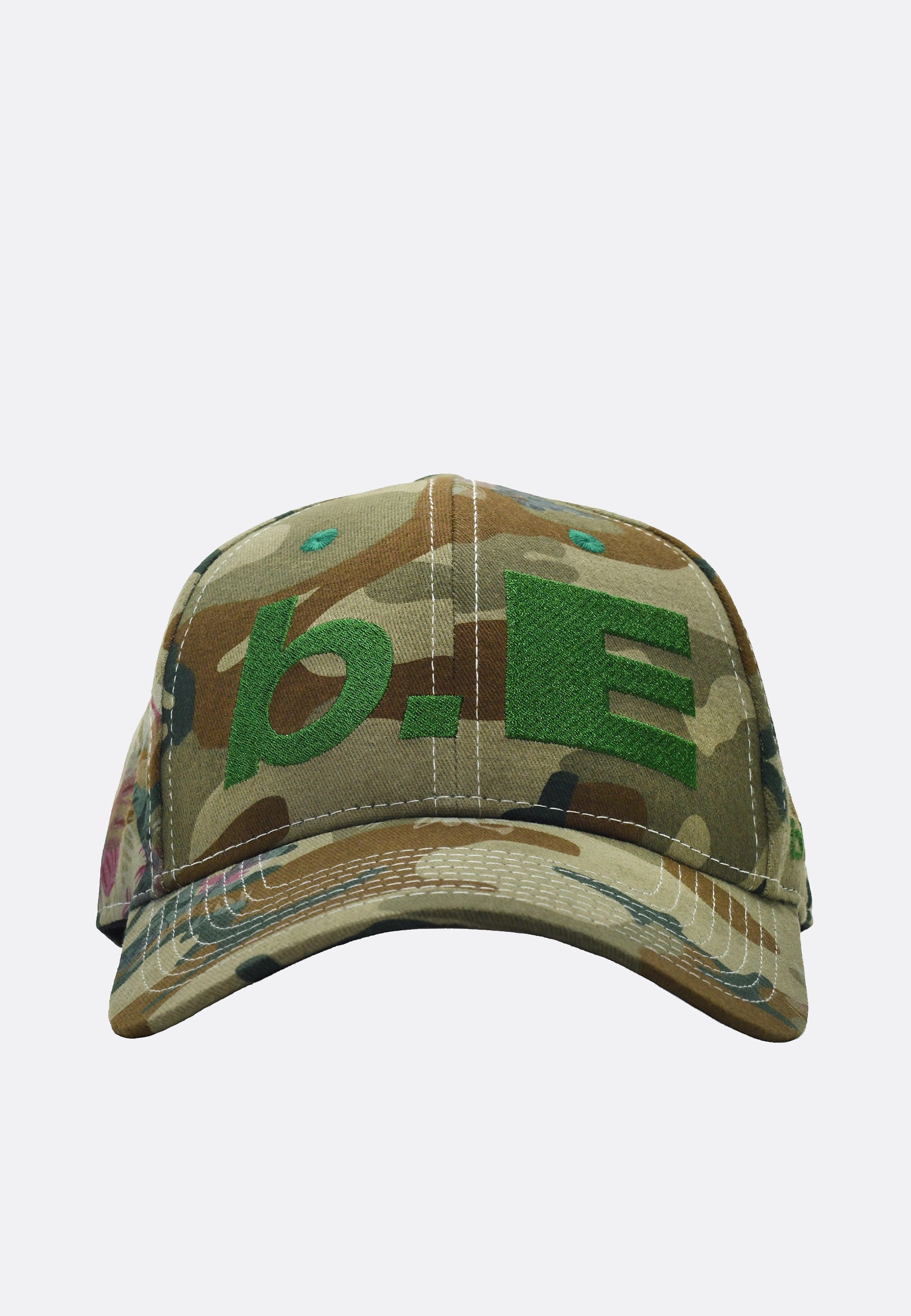 B.E Hat - LA Camo/Green