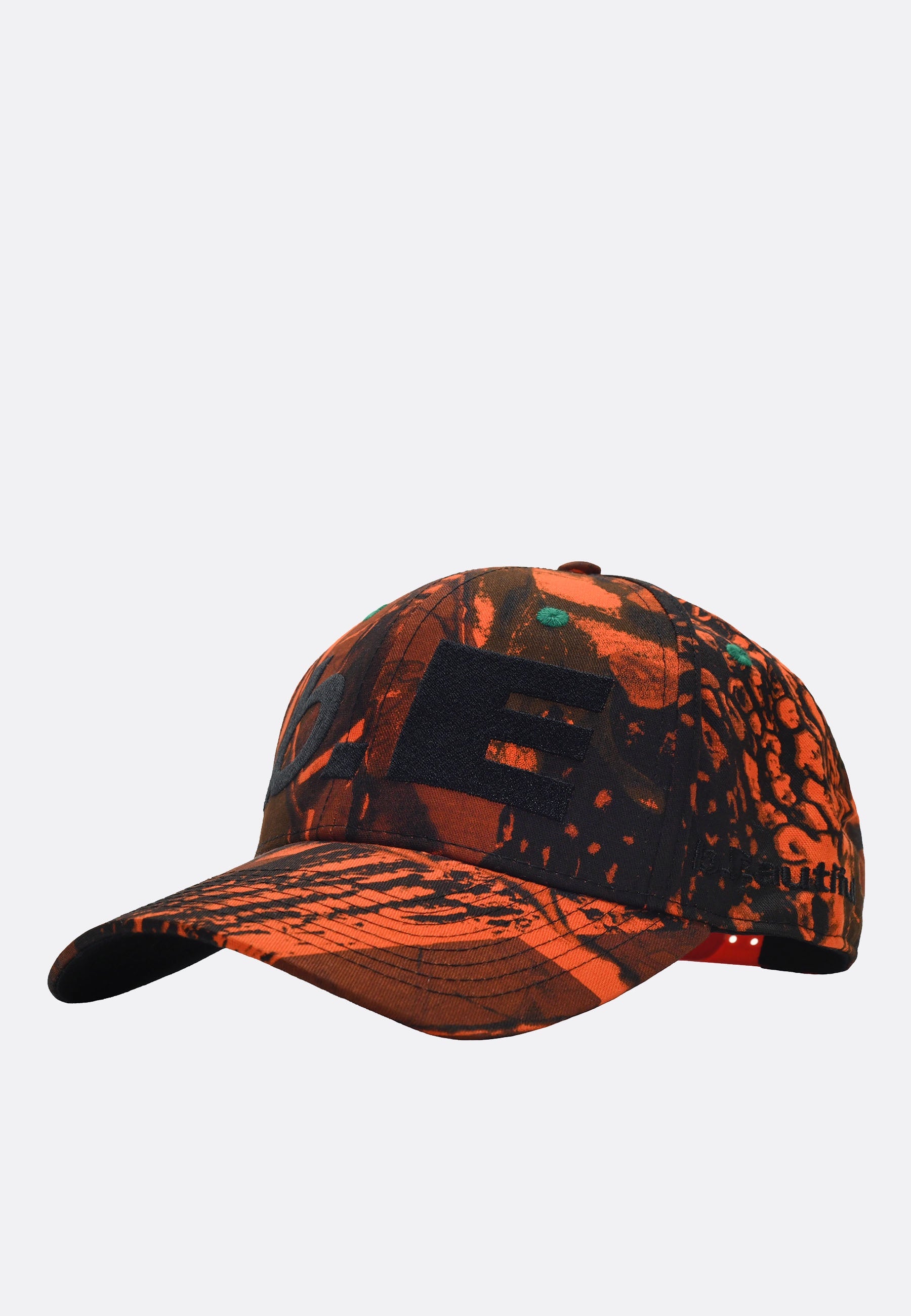 B.E Hat - Fire Camo/Black