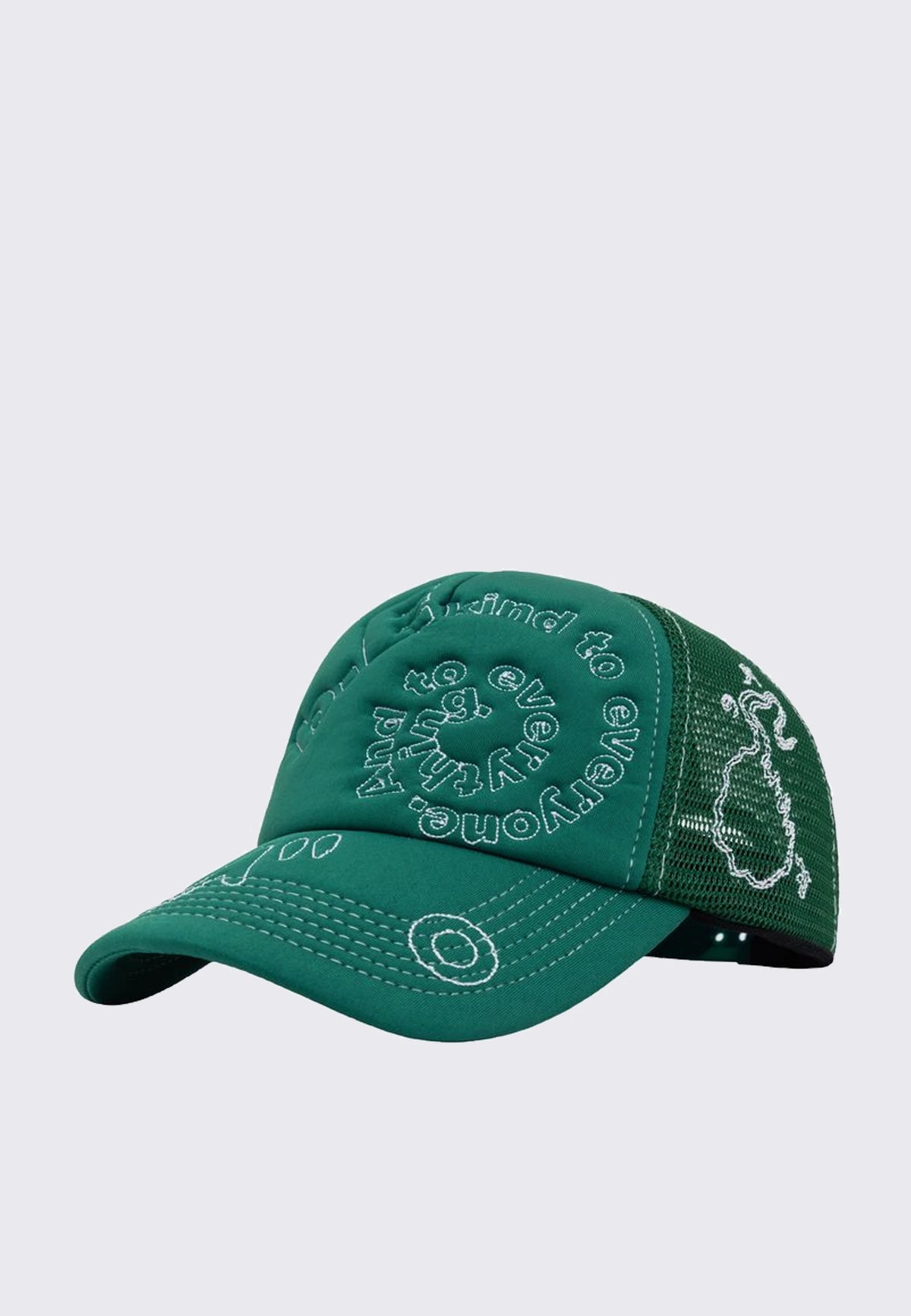 B.i Foam Trucker Hat - Green/White