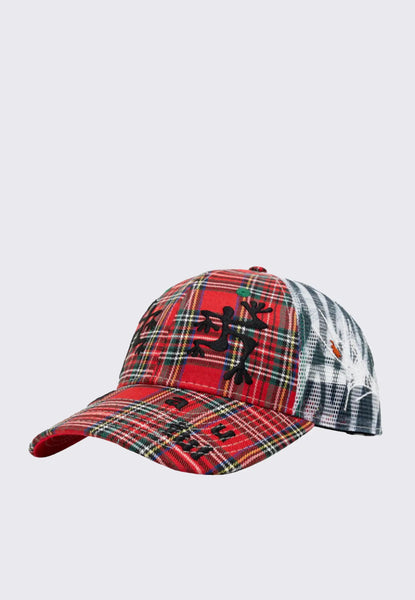 帽子 b.Eautiful Biyu Hat Red Plaid Zebra b.Eautiful | Buy Biyu Hat - Red Plaid/Zebra online | Good As Gold, NZ