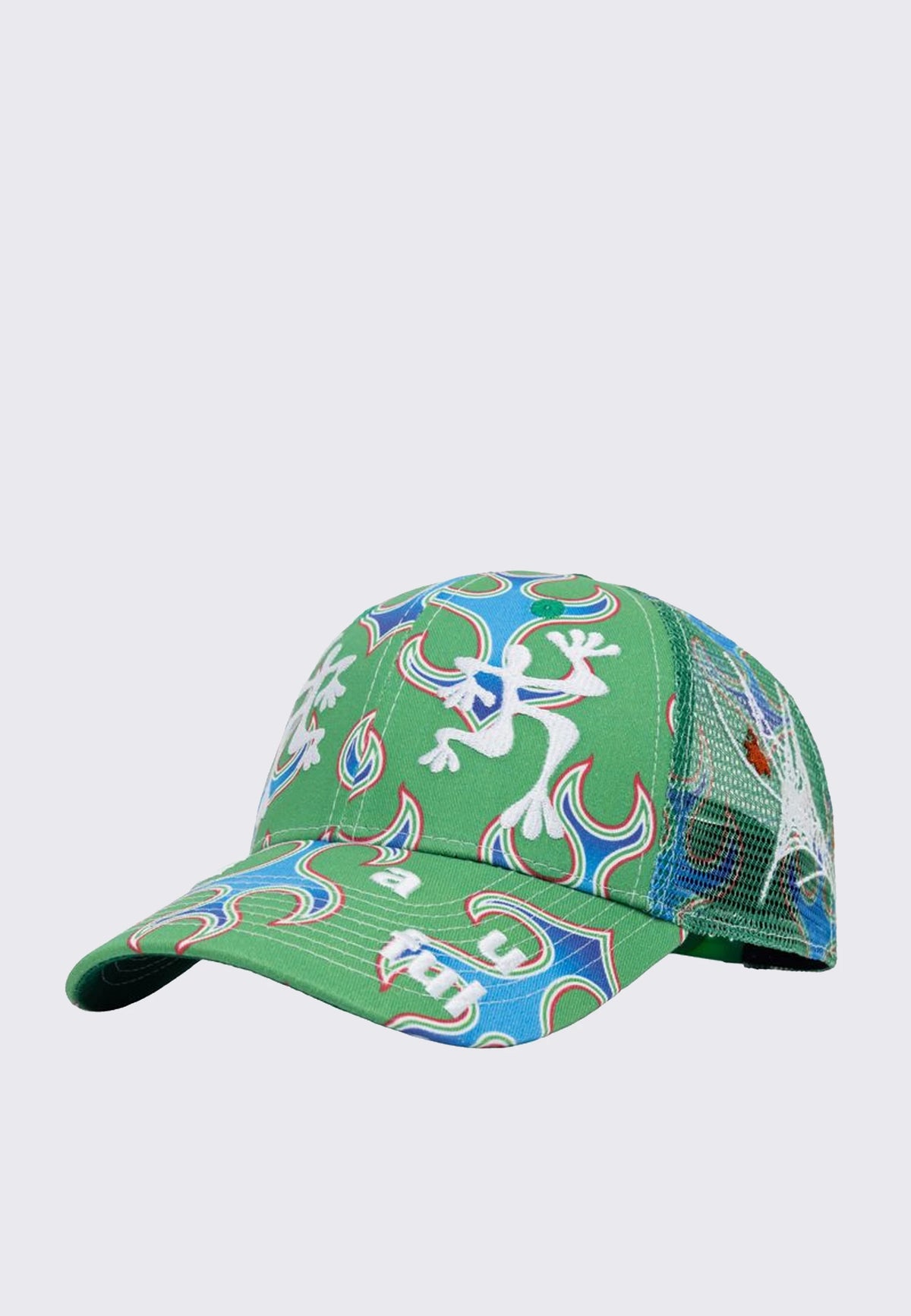 Biyu Hat - Blue Flame/Green