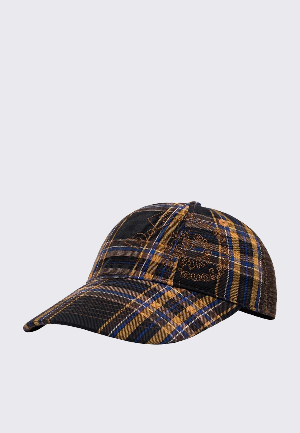 B-Turn Low Profile Hat - Brown Plaid