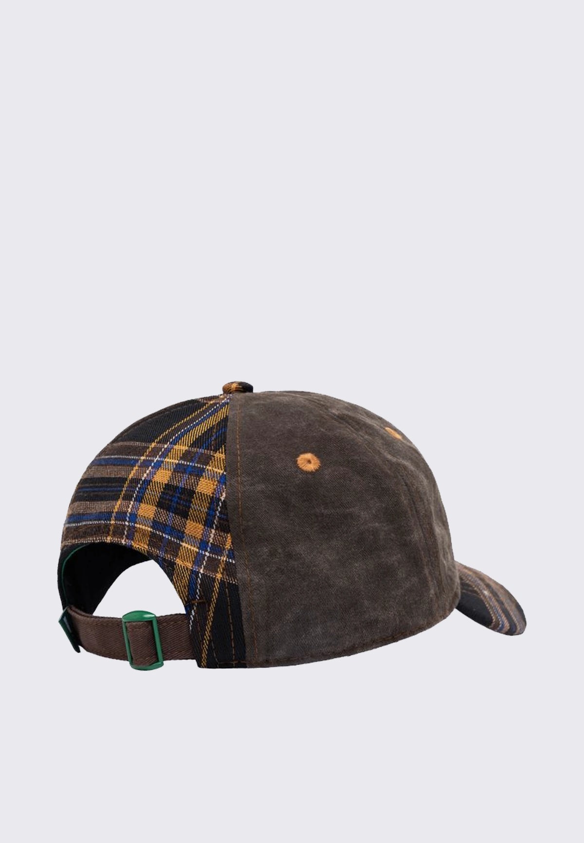 B-Turn Low Profile Hat - Brown Plaid