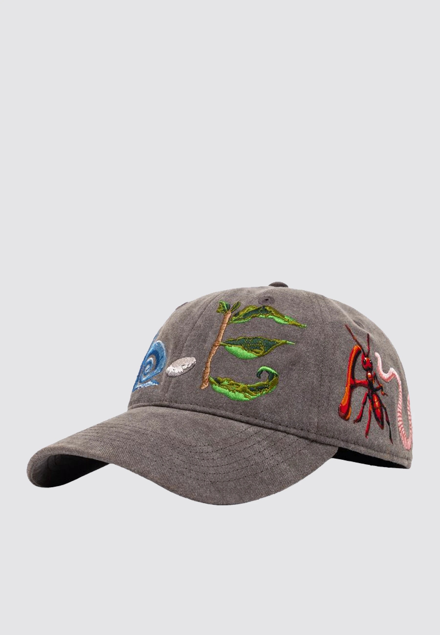 Critters 6 Panel Hat - Washed Brown