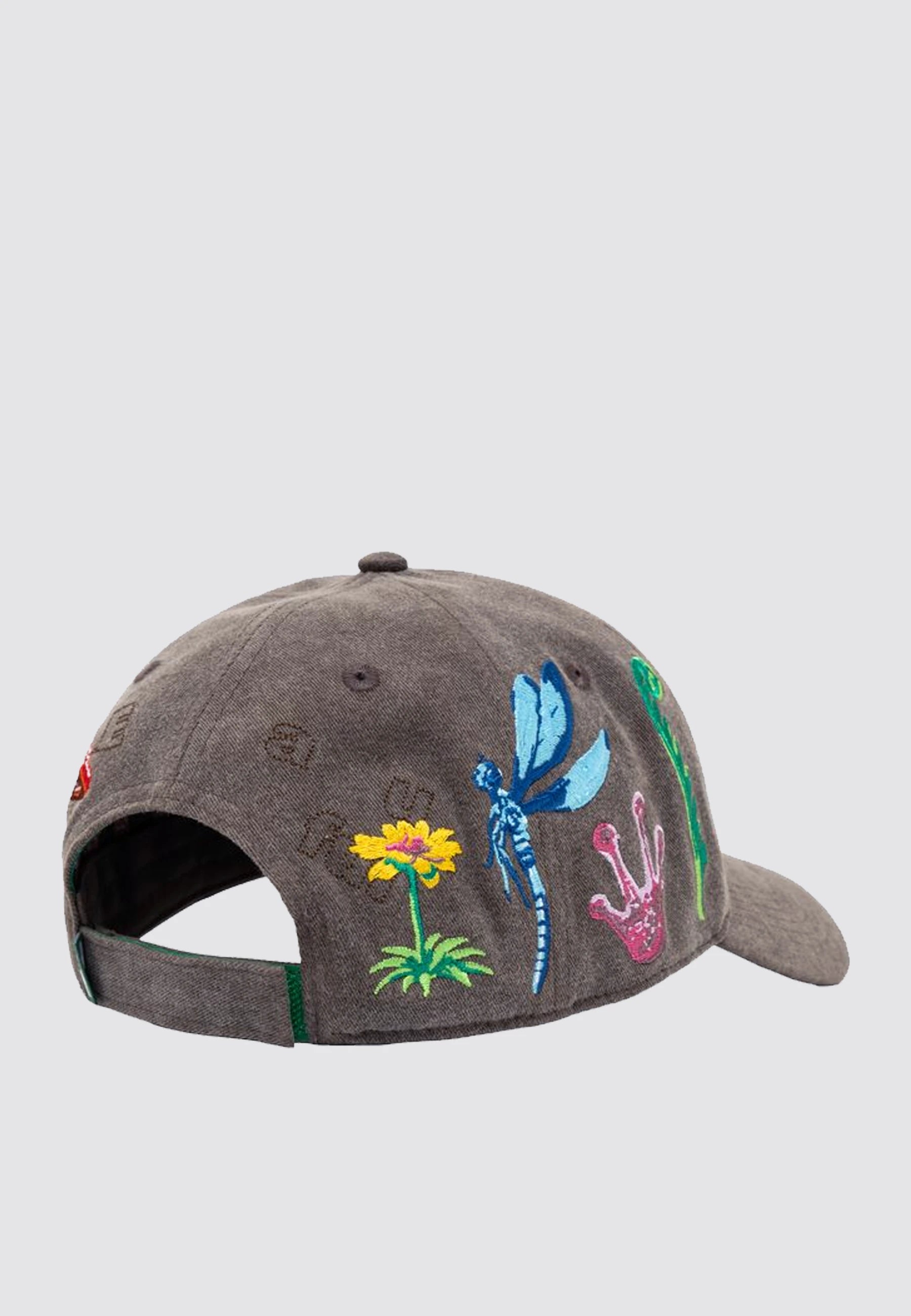 Critters 6 Panel Hat - Washed Brown