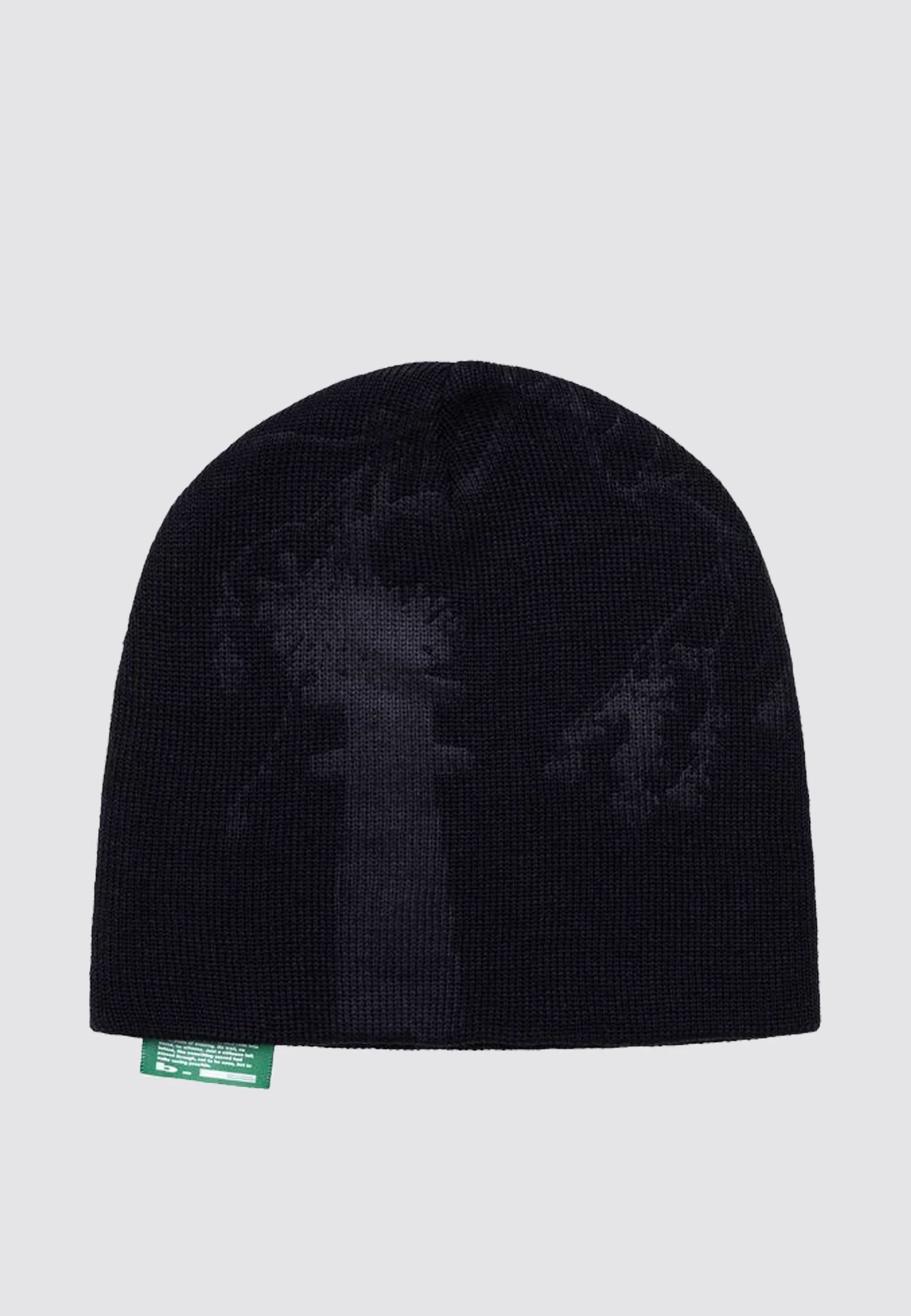 Ikebana Emboss Beanie - Black
