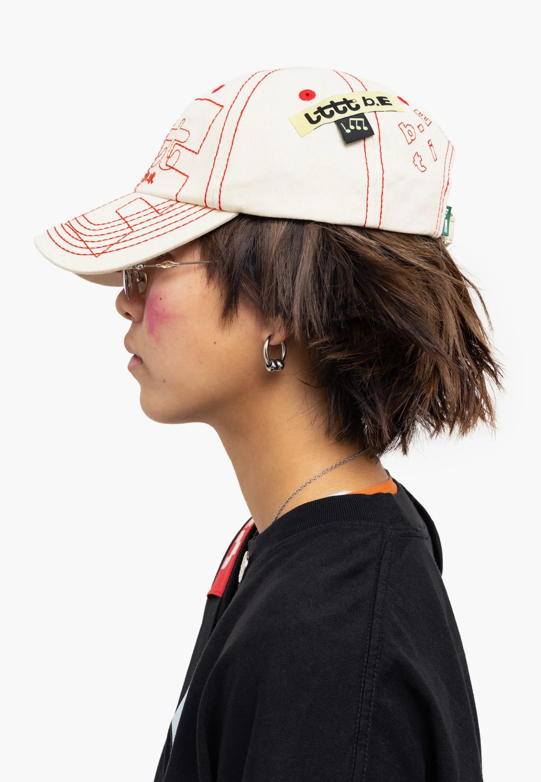 b.Eautiful | Buy b.Eautiful x LTTT Vapor Hat - Natural/Red online b.Eautiful | Buy b.Eautiful x LTTT Vapor Hat - Natural/Red online