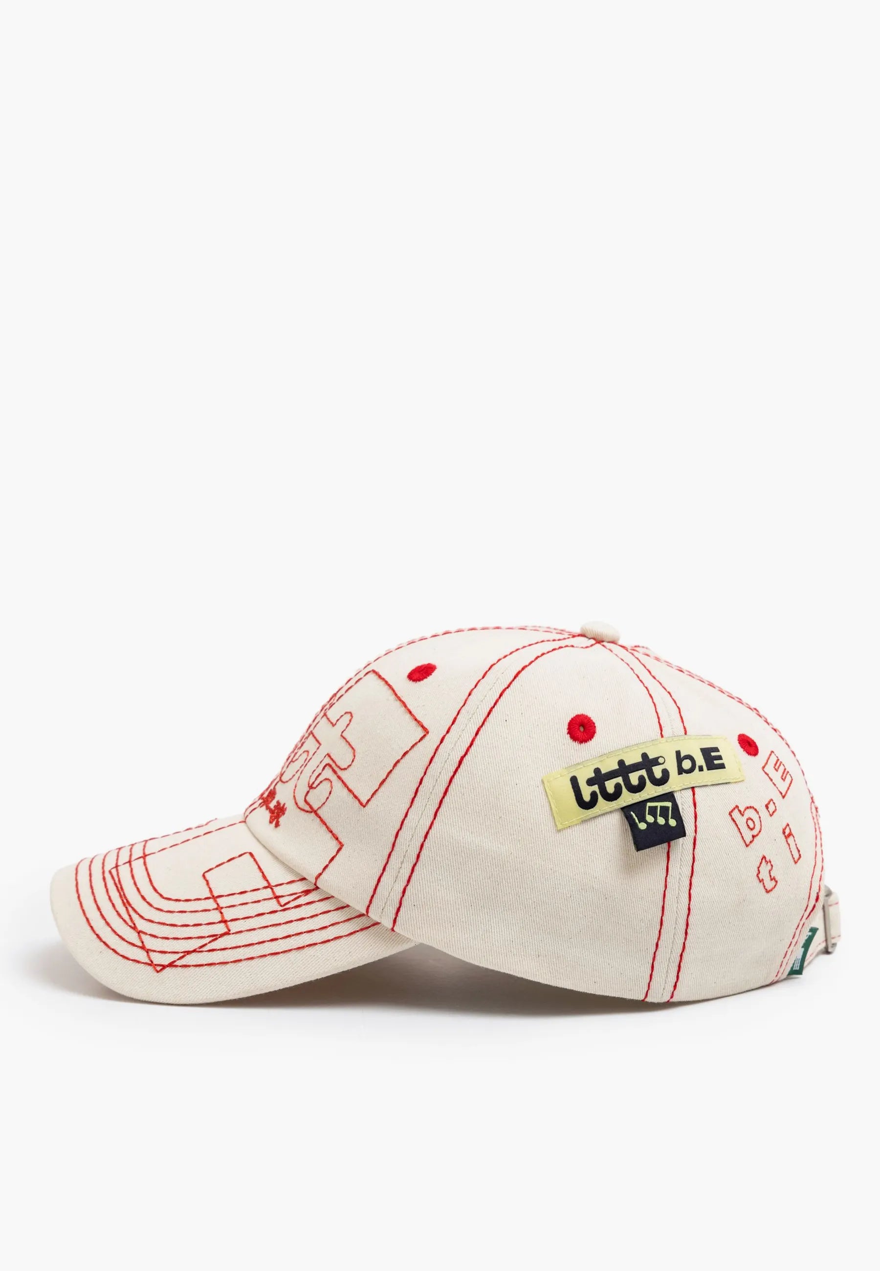b.Eautiful x LTTT Vapor Hat - Natural/Red