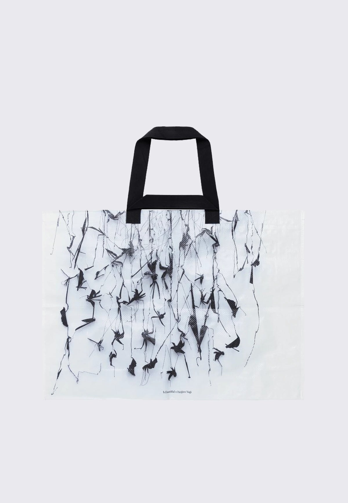 b.Eautiful x Heijiro Yagi Mega Bag - White/Black